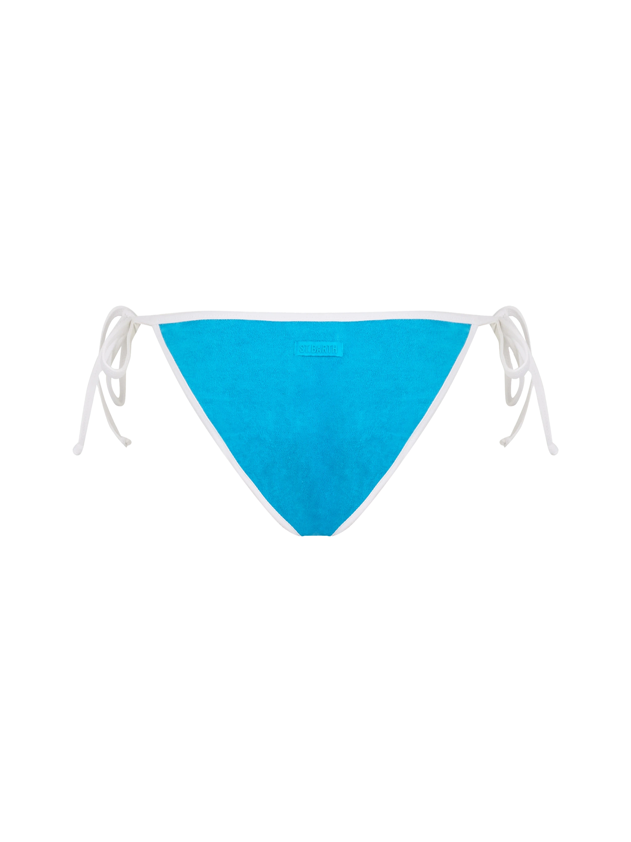 mc2-saint-barth-virgo-slip-mare-uomo-in-spugna-verde-con-laccetti image 2