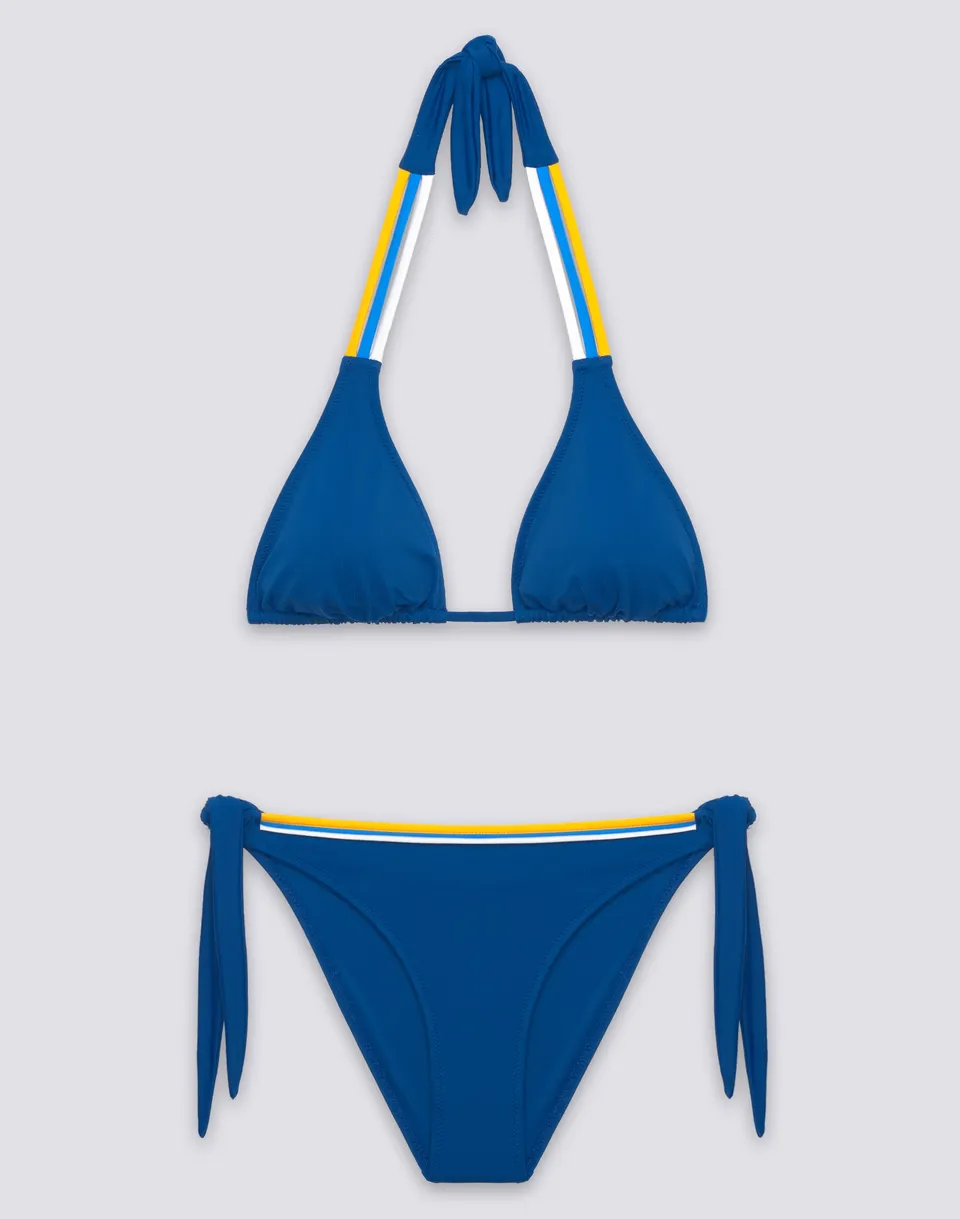 sundek-bikini-donna-triangolo-imbottito-slip-regolabile-tricolore image 1