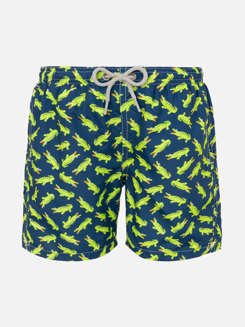 mc2-saint-barth-costume-da-bagno-bambino-stampa-coccodrillo-blu-navy image 1