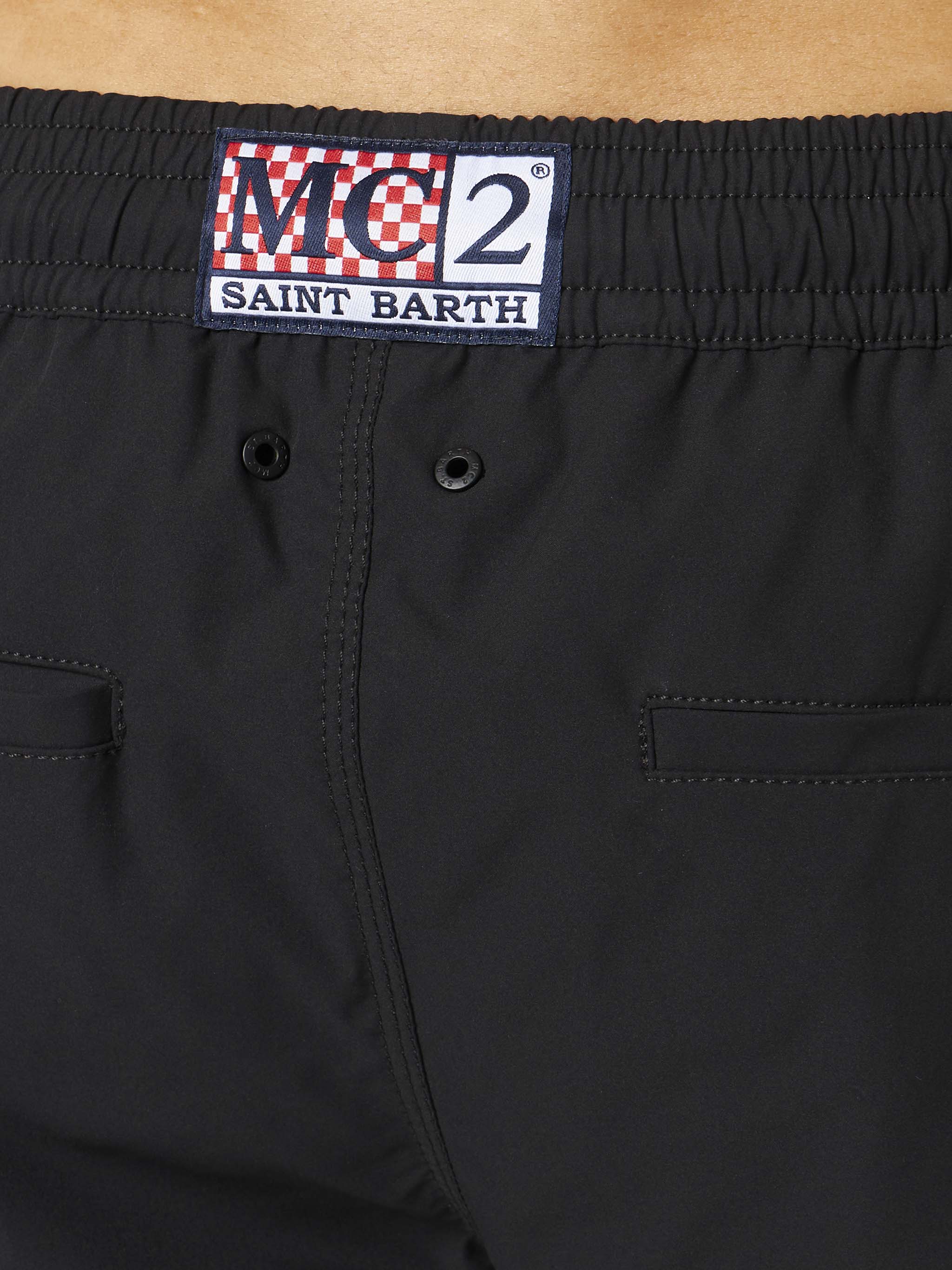 mc2-saint-barth-costume-mare-uomo-nero-con-logo-laterale-a-contrasto image 5