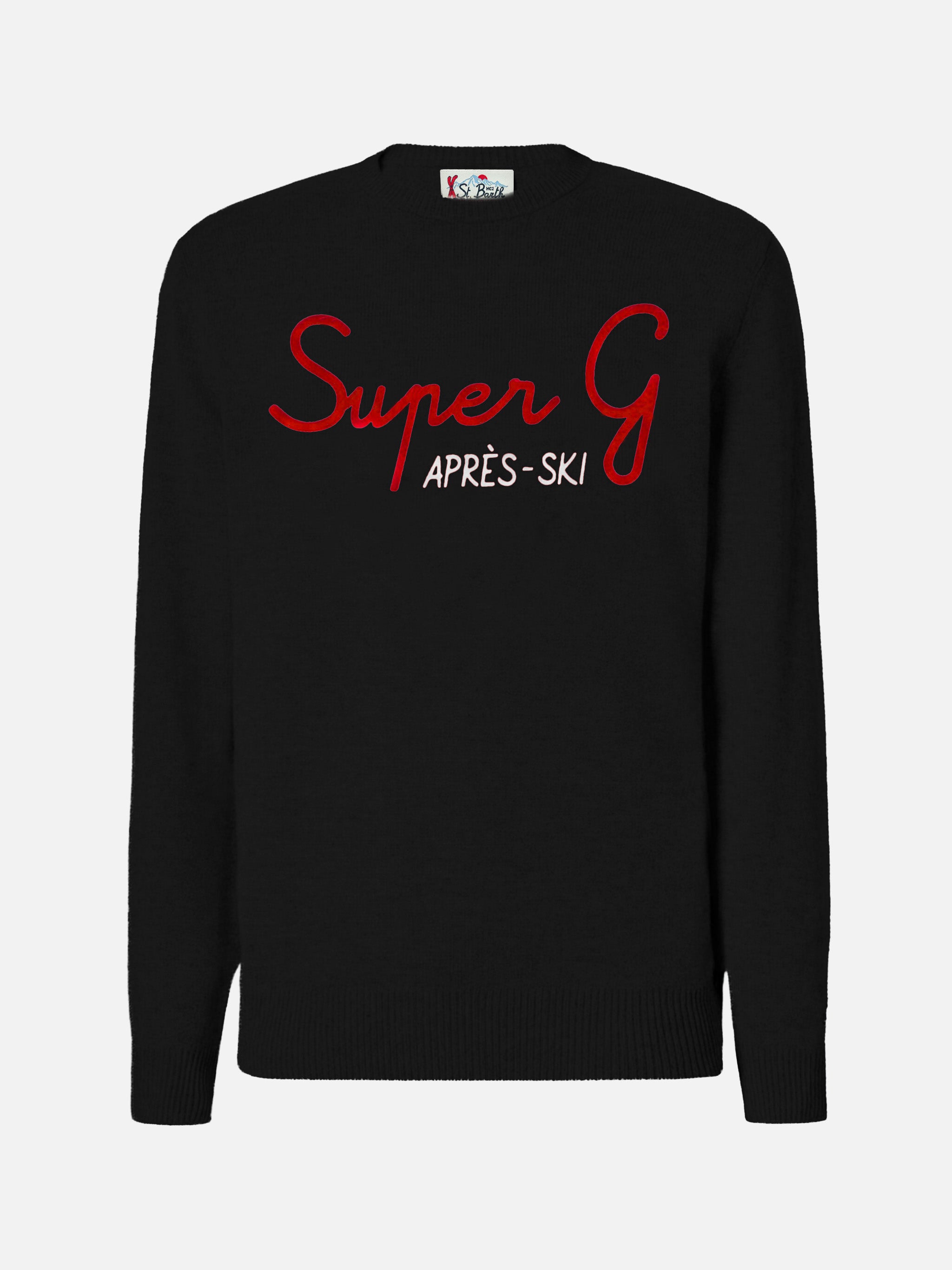 mc2-saint-barth-heron-maglione-girocollo-uomo-nero-super-g-special-edition image 3