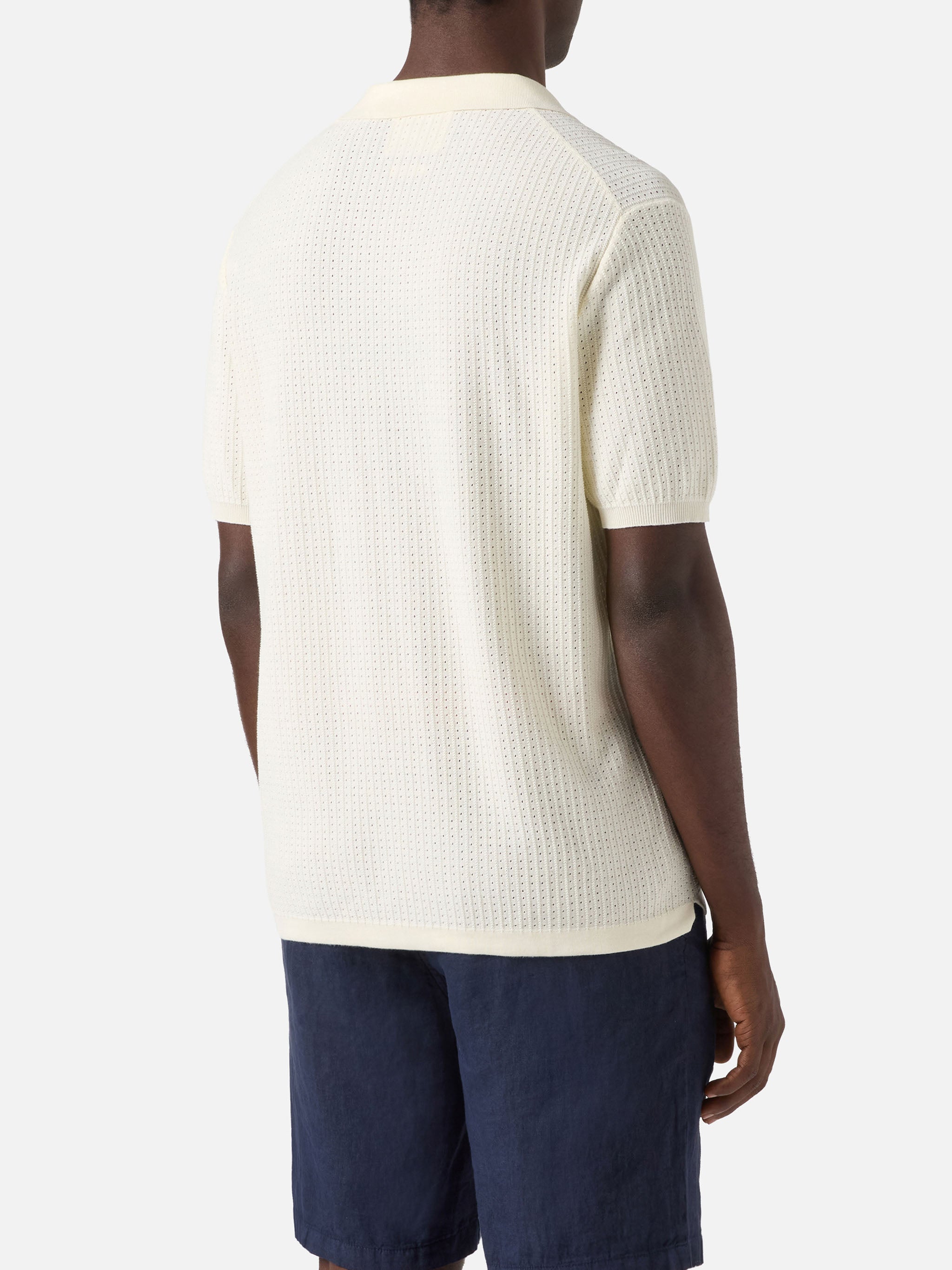 mc2-saint-barth-polo-sloan-net-in-cotone-pregiato-high-twist-beige image 3
