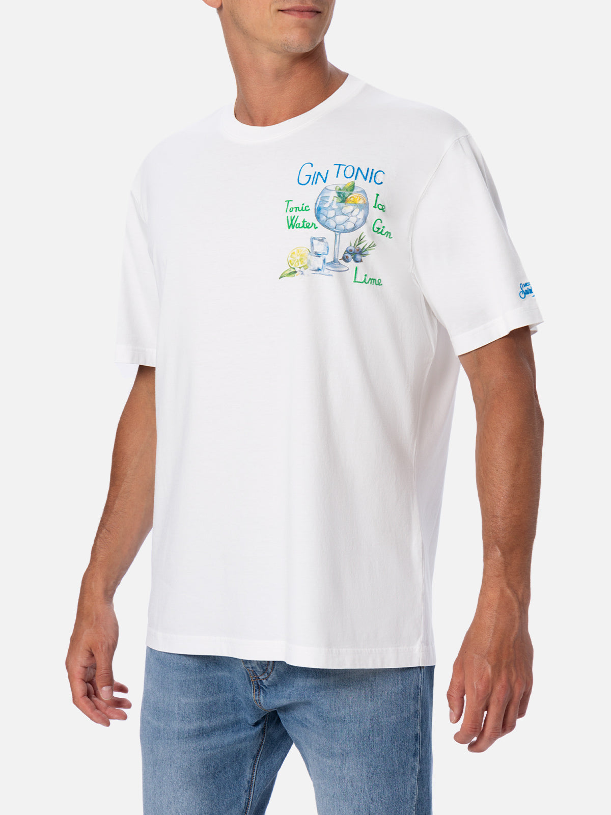mc2-saint-barth-t-shirt-man-in-cotone-con-stampa-e-ricamo-cocktail-gin-tonic image 2