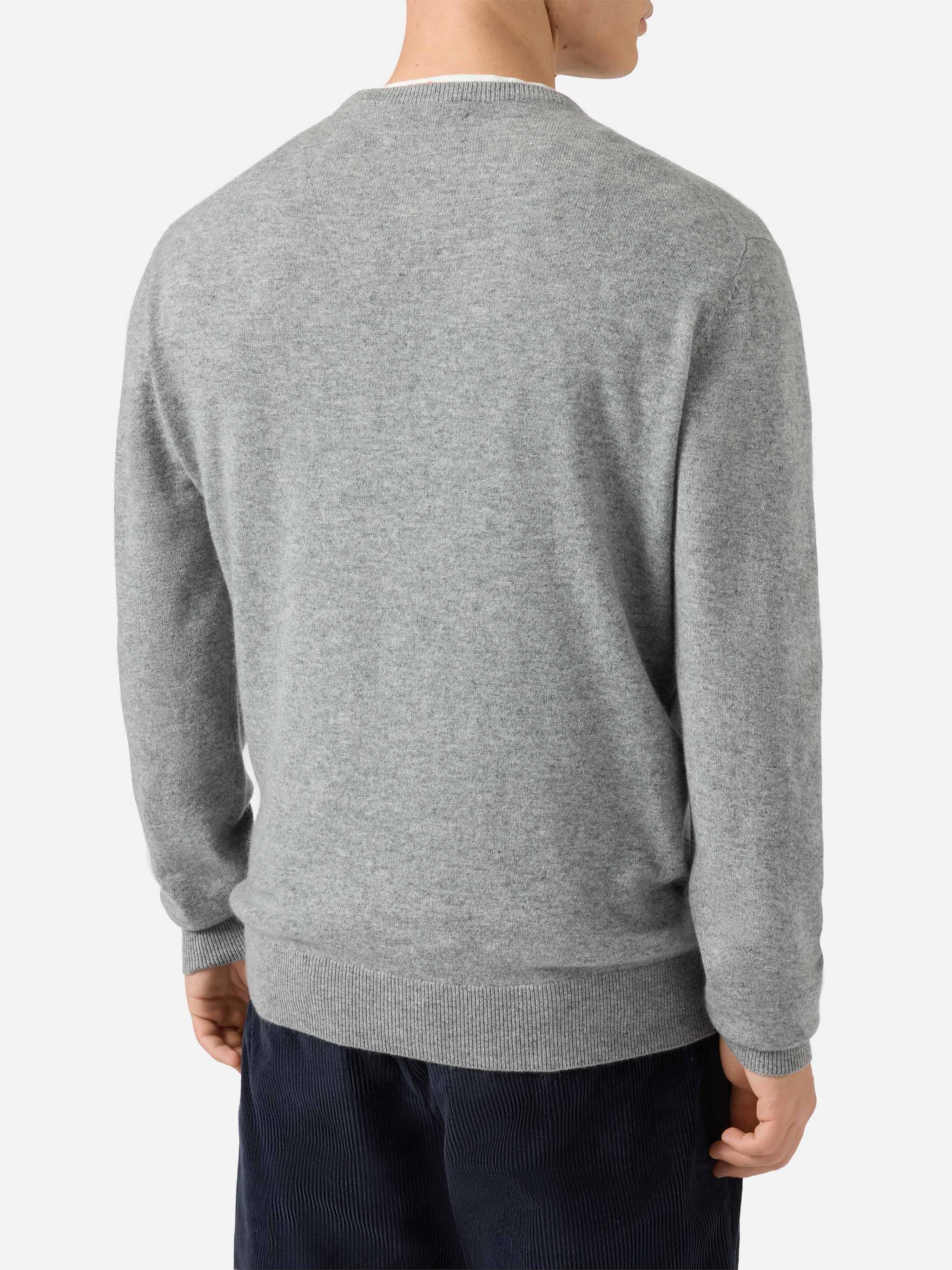 mc2-saint-barth-maglione-regent-in-100-cashmere-grigio-melange image 3
