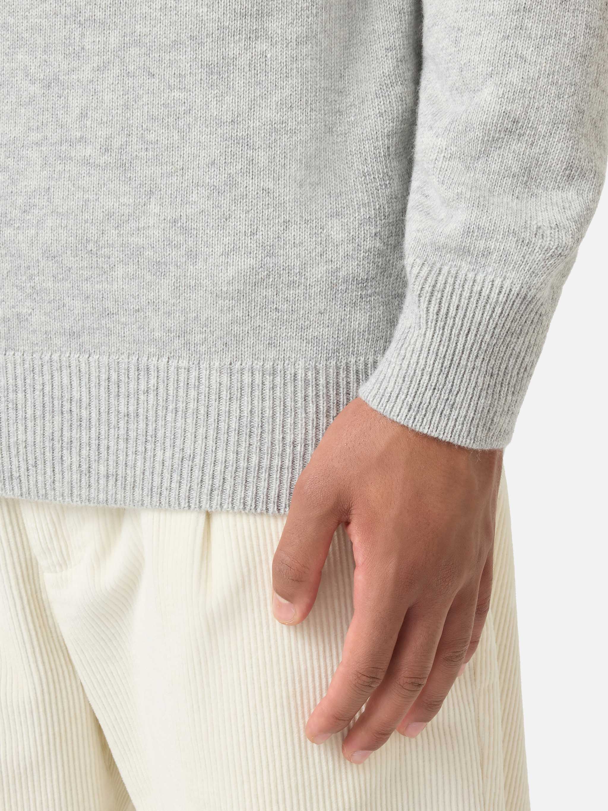 mc2-saint-barth-danya-maglione-uomo-mezzo-dolcevita-jacquard-nordico-grigio-mist image 4