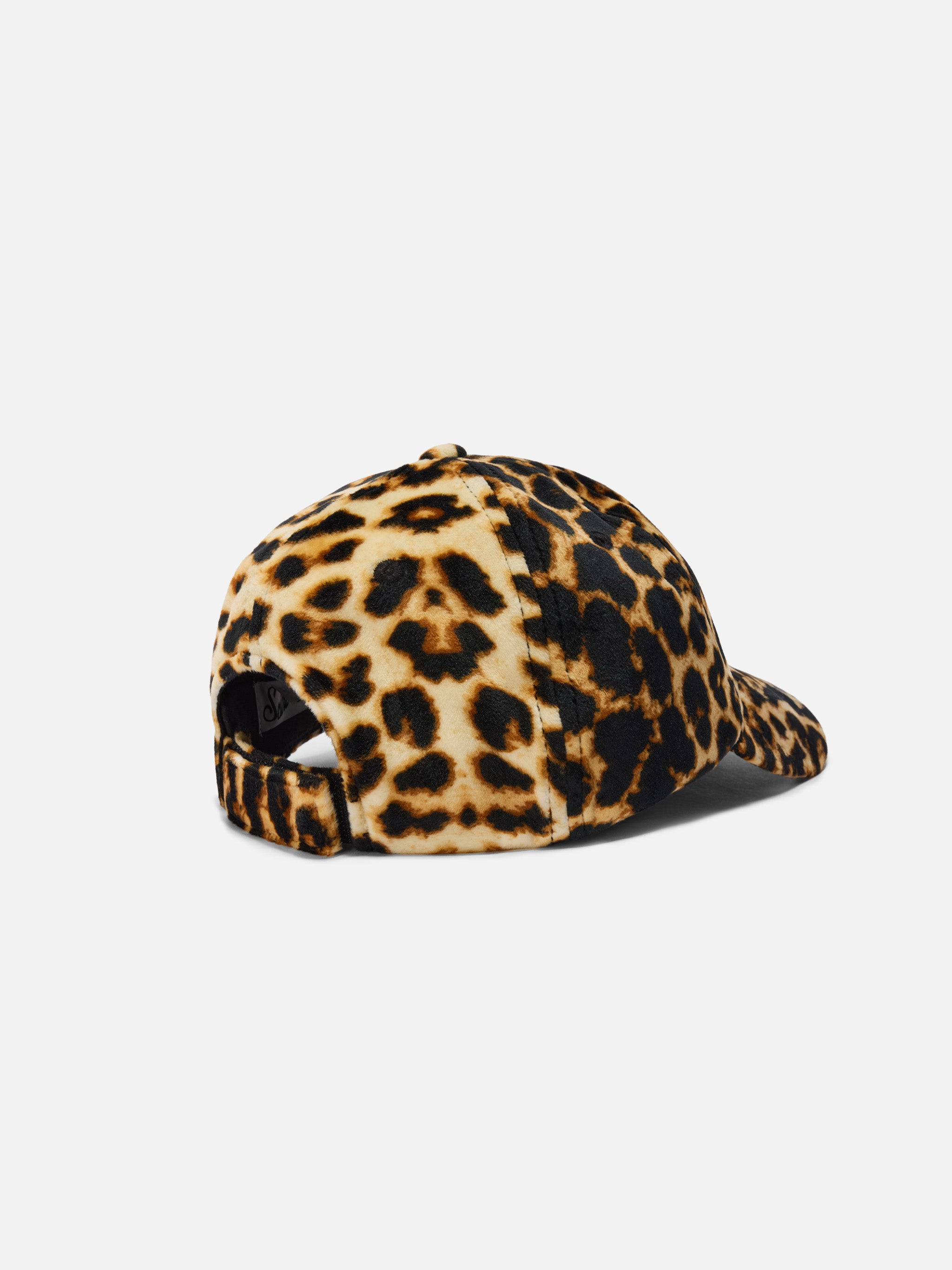 mc2-saint-barth-cappello-baseball-velvet-velluto-leopardato-taglia-regolabile image 3