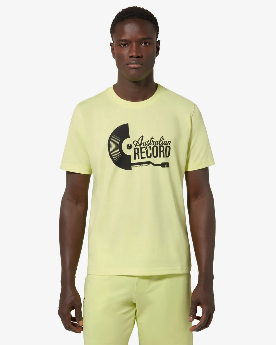 australian-record-t-shirt-in-cotone-regular-fit image 1