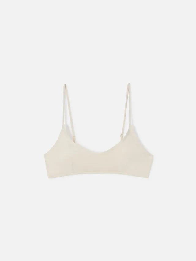 mc2-saint-barth-top-bikini-judy-bralette-crema-con-spalline-regolabili image 1