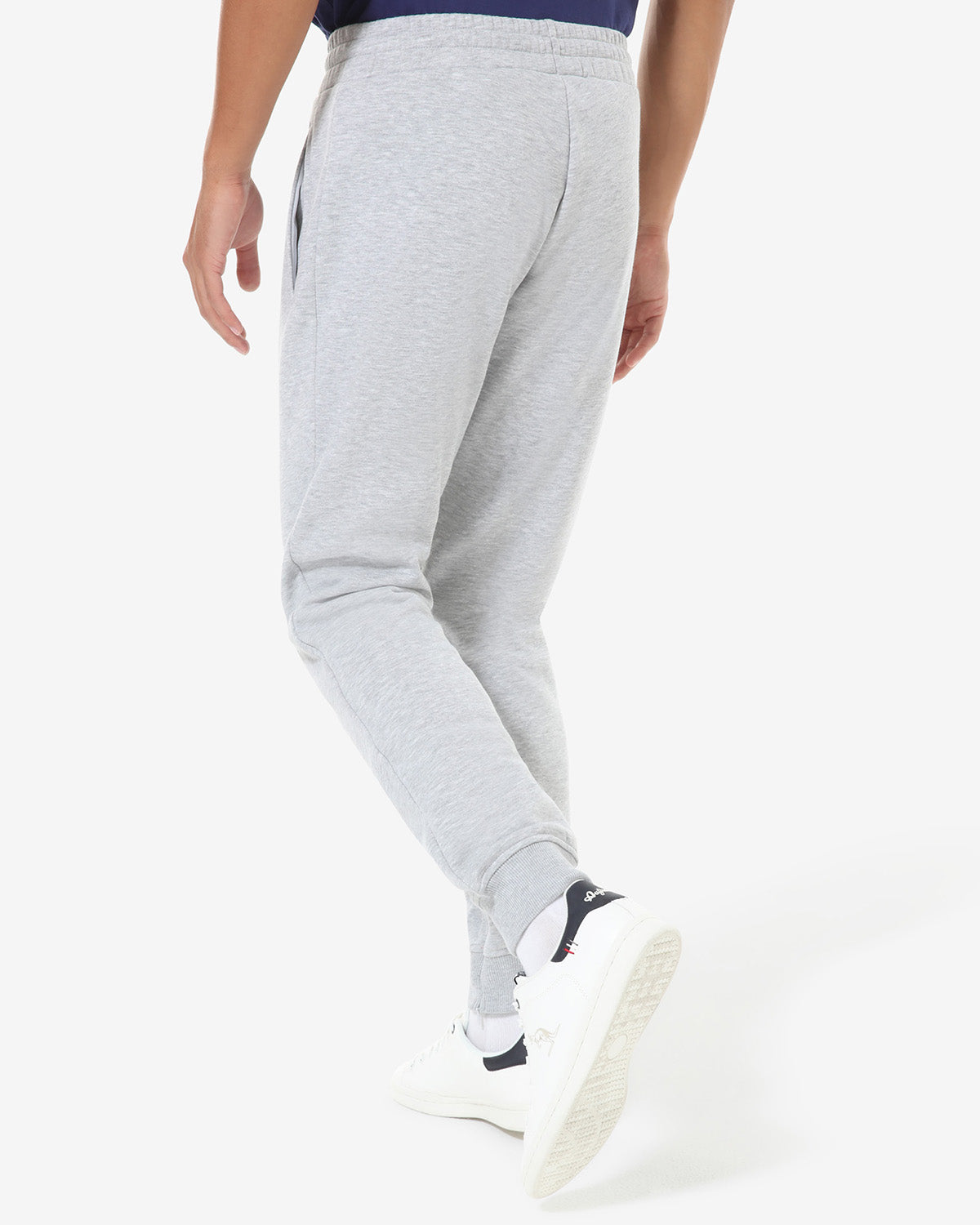australian-rib-cuff-pantalone-felpa-slim-grigio-melange image 3