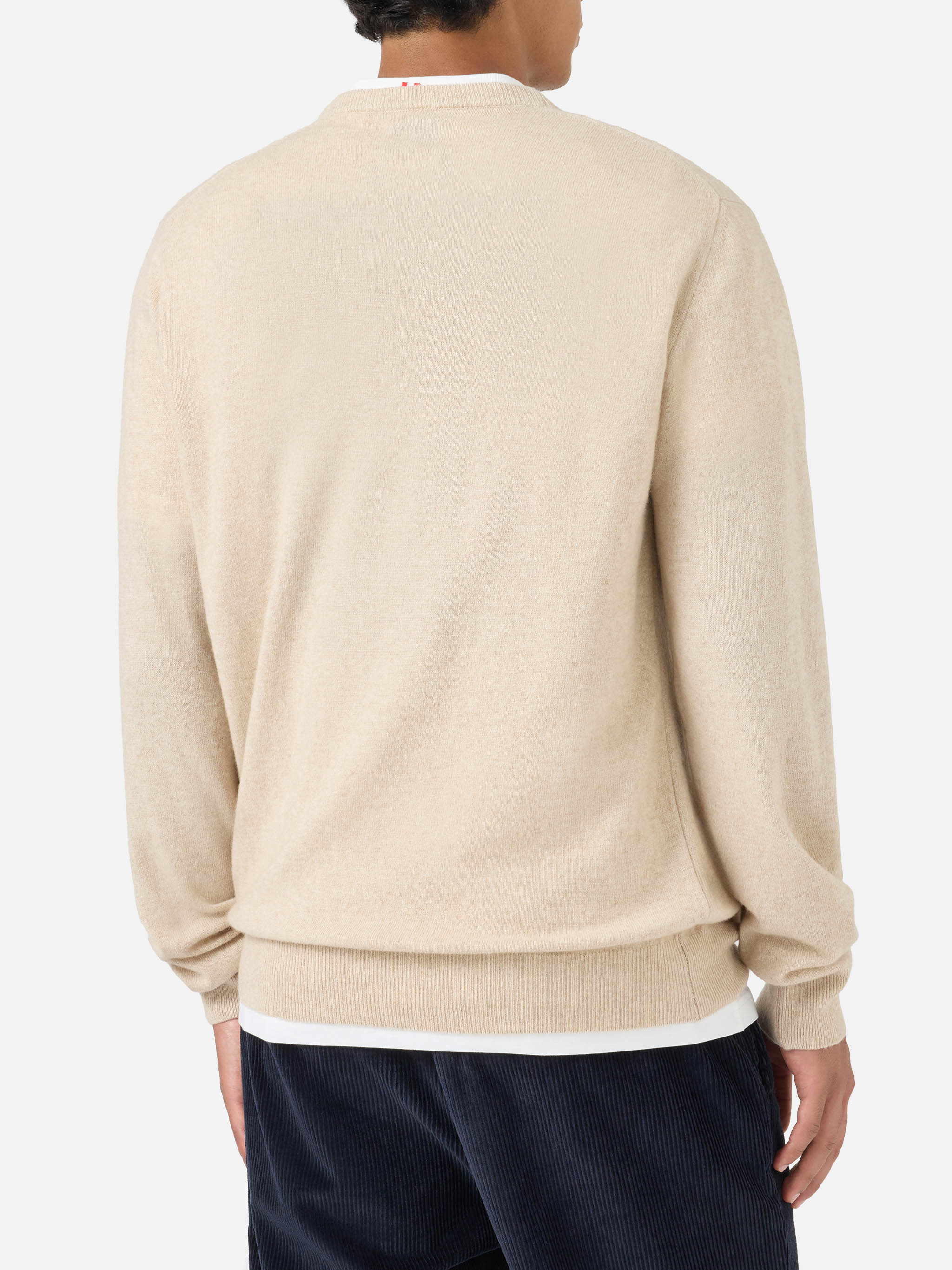 mc2-saint-barth-heron-light-maglione-uomo-beige-ricamo-wall-street image 4