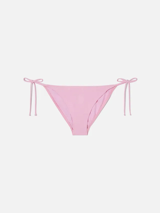 mc2-saint-barth-slip-mare-virgo-donna-con-laccetti-rosa-chiaro image 1