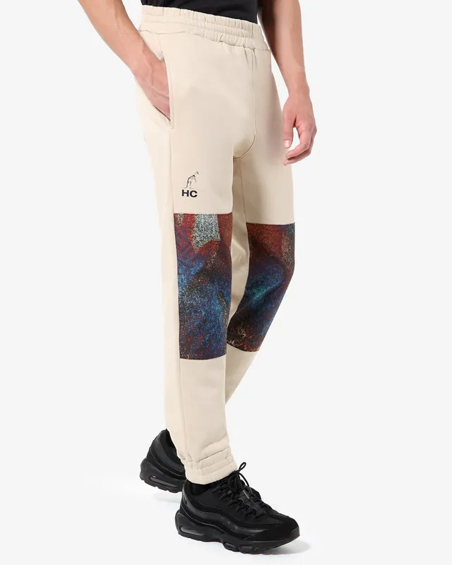 australian-tribe-insert-pant-hard-court-pantalone-in-felpa-sabbia image 1