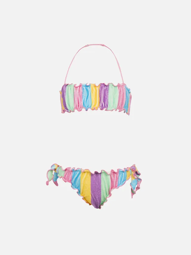 mc2-saint-barth-emy-bikini-fascia-bambina-spugna-a-righe image 1