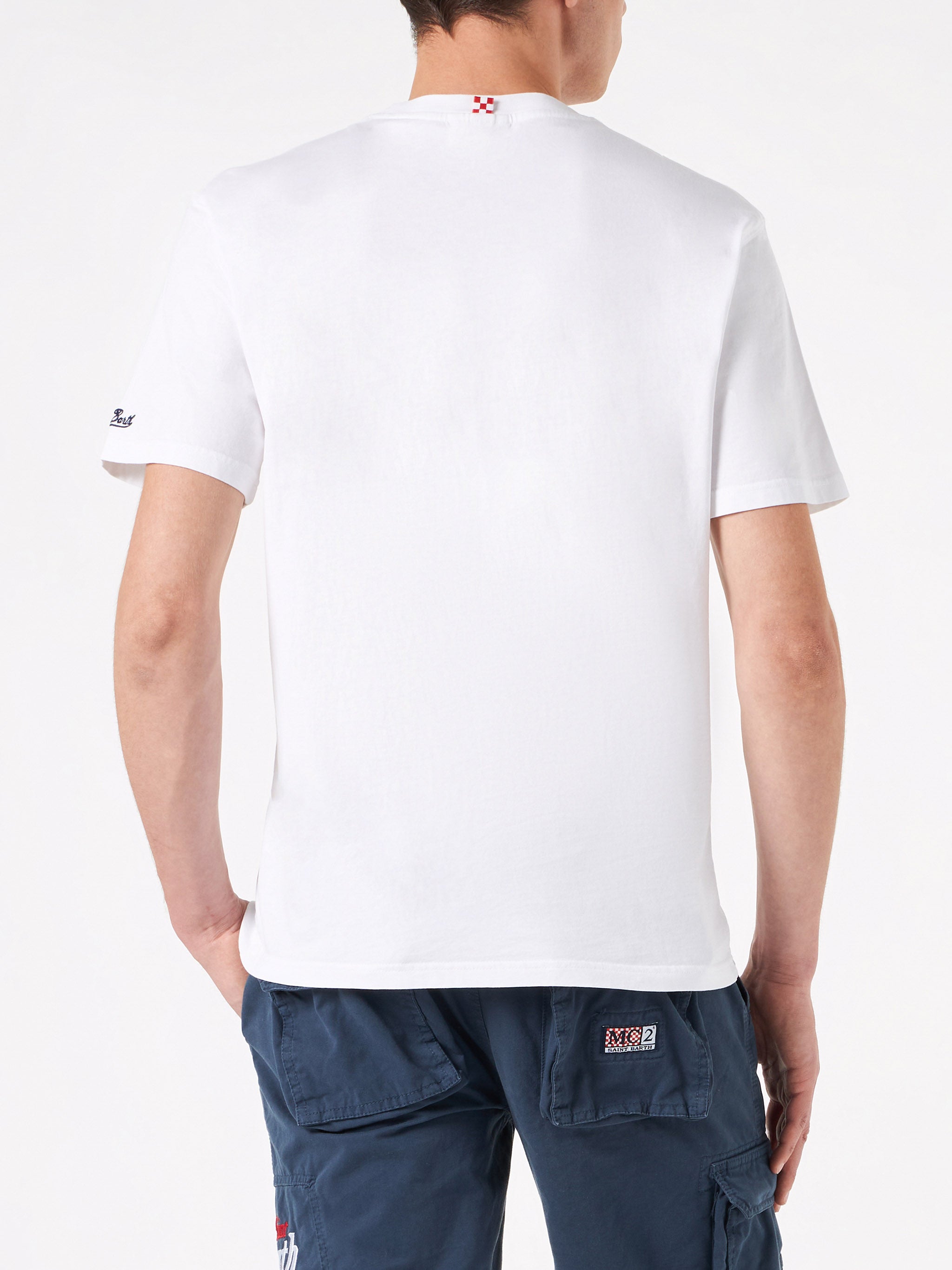 mc2-saint-barth-st-barth-tequila-t-shirt-uomo-cotone-bianca image 4