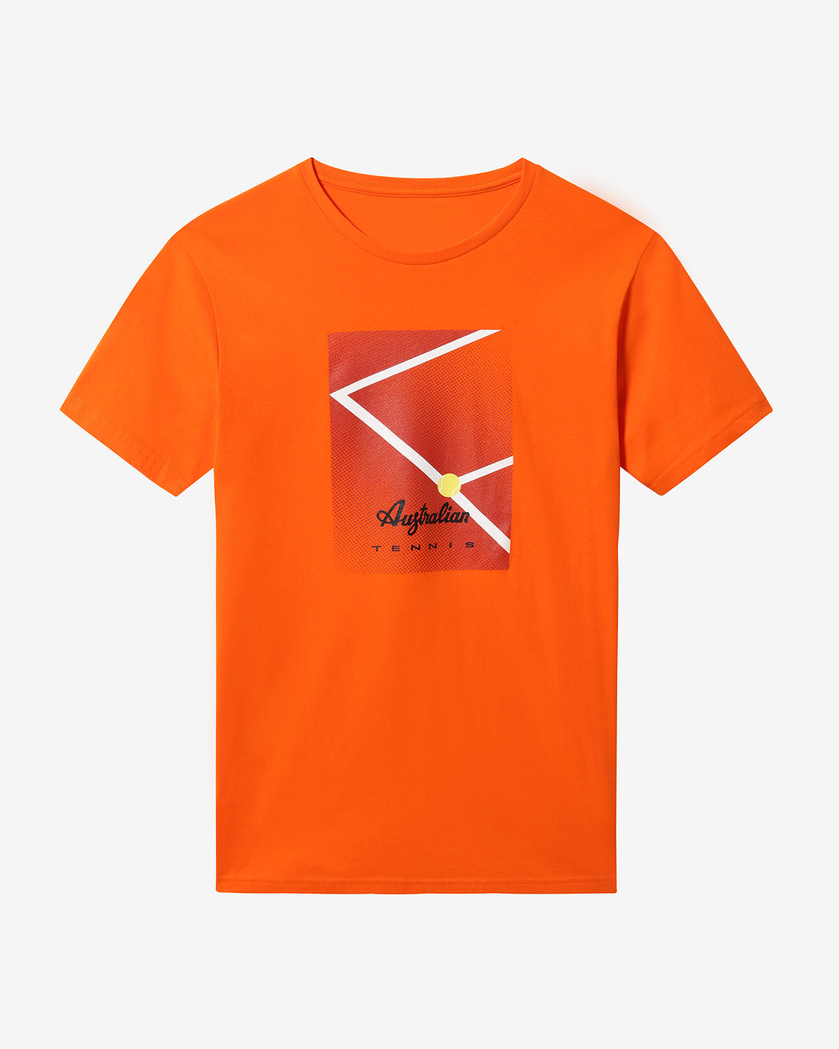 australian-court-t-shirt-tennis-arancio-acceso image 4