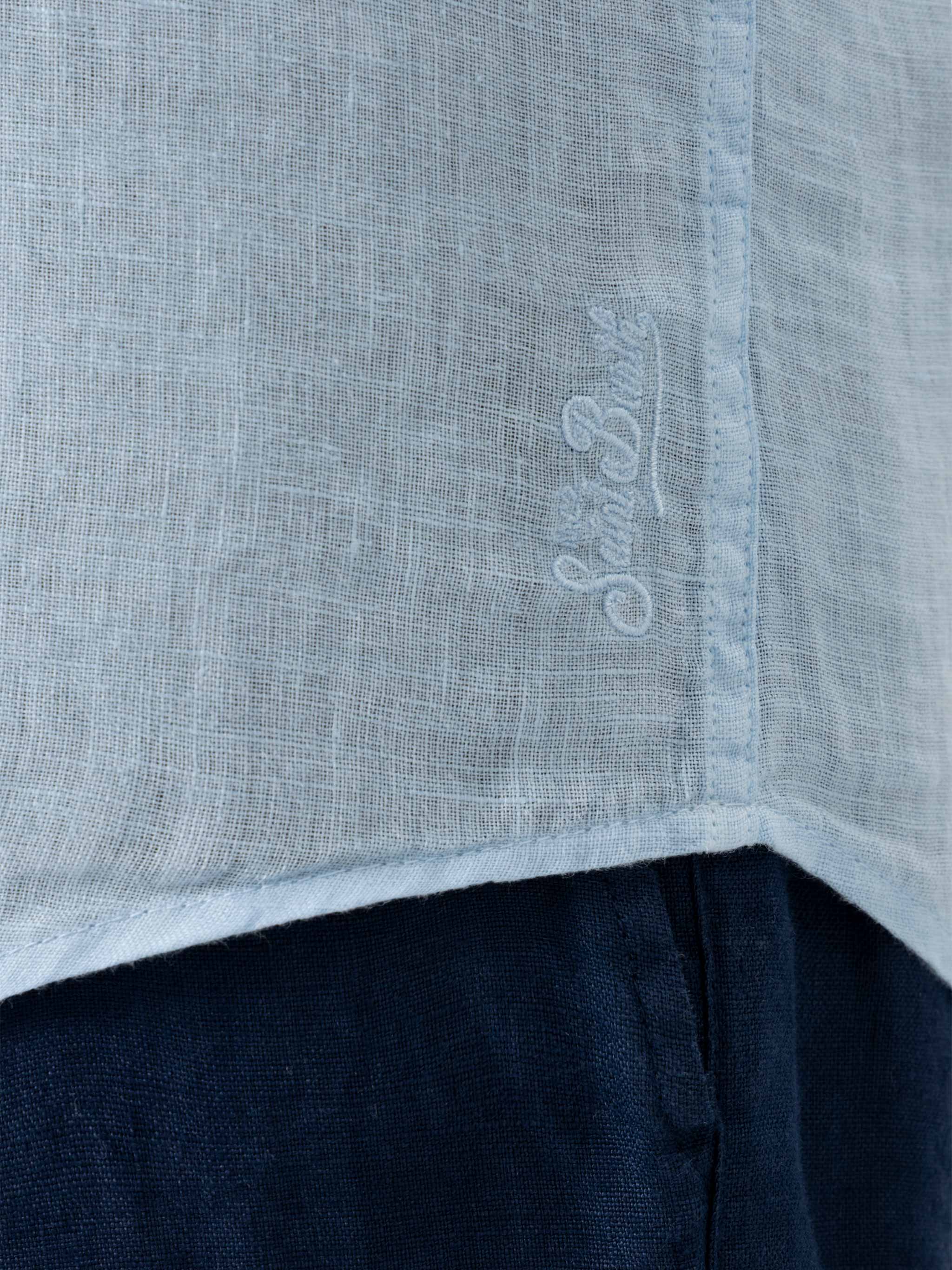 mc2-saint-barth-pamplona-camicia-uomo-in-lino-azzurro image 2