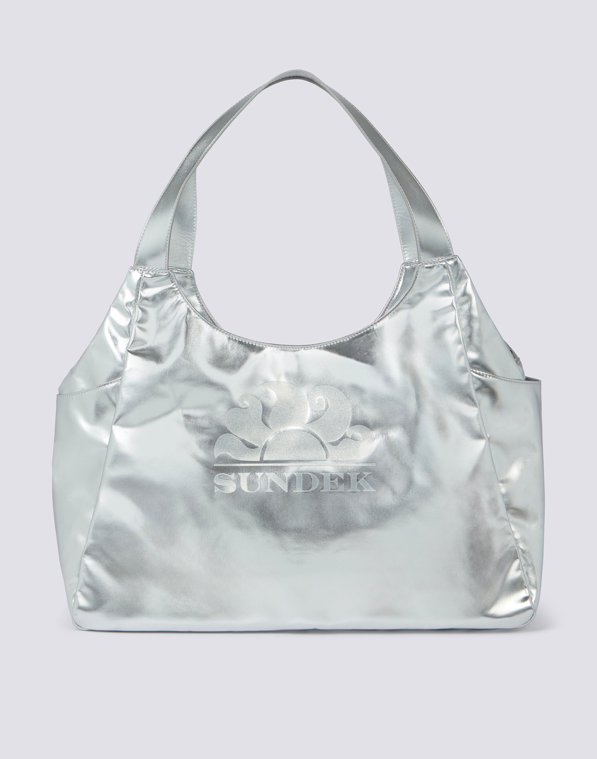 sundek-borsa-shopper-laminata-con-logo-borsa-mare-donna image 1