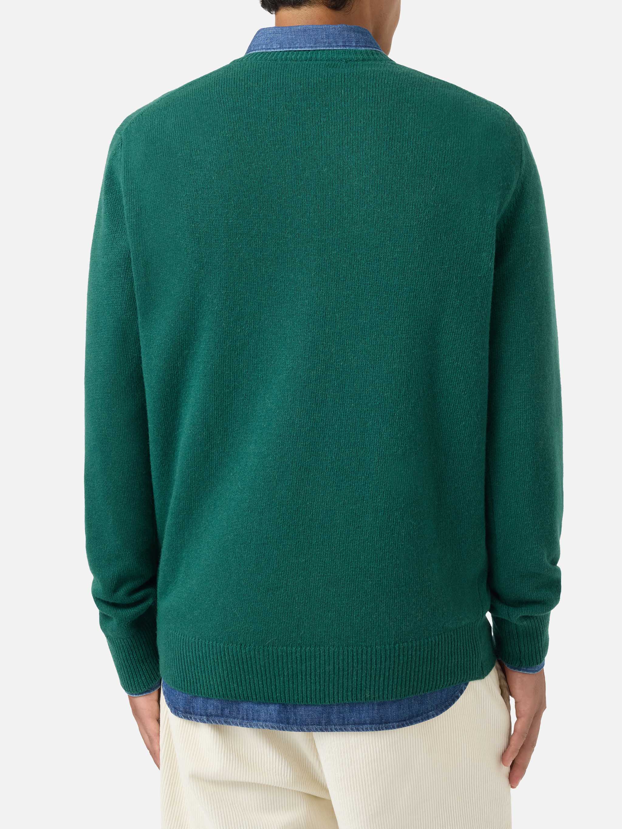 mc2-saint-barth-maglia-heron-uomo-in-jacquard-nautilus-daytona-verde image 3