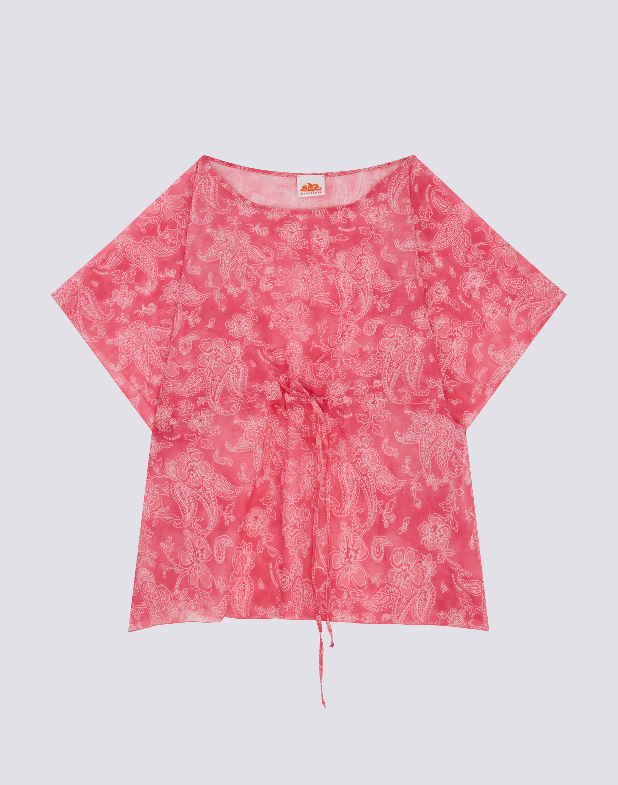 sundek-g217drvl3yi-abito-bambina-a-farfalla-stampa-hibi-paisley image 1