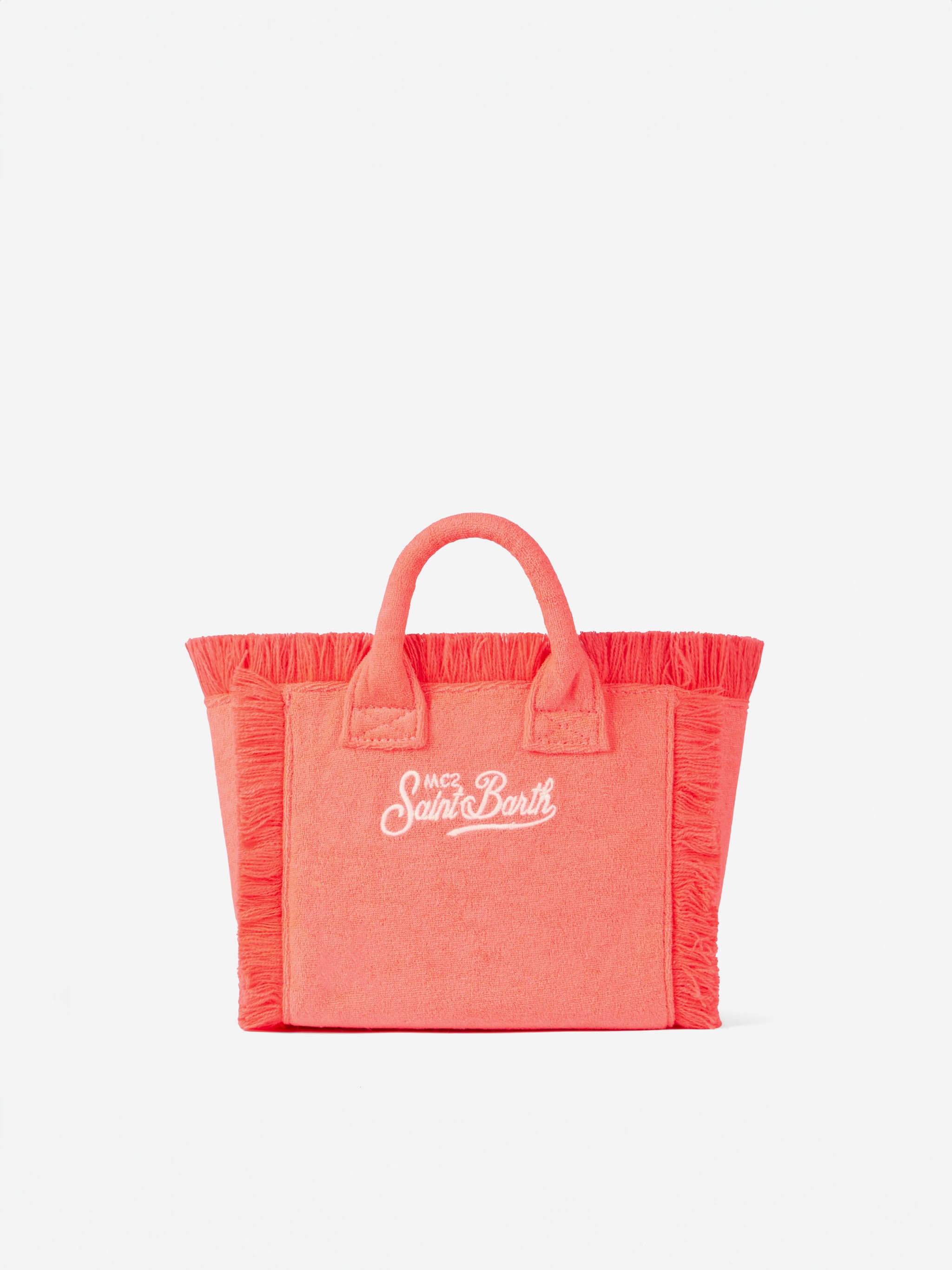 borsa-mc2-saint-barth-vanity-mini-sponge-in-tessuto-effetto-spugna-rosa-fluo image 4