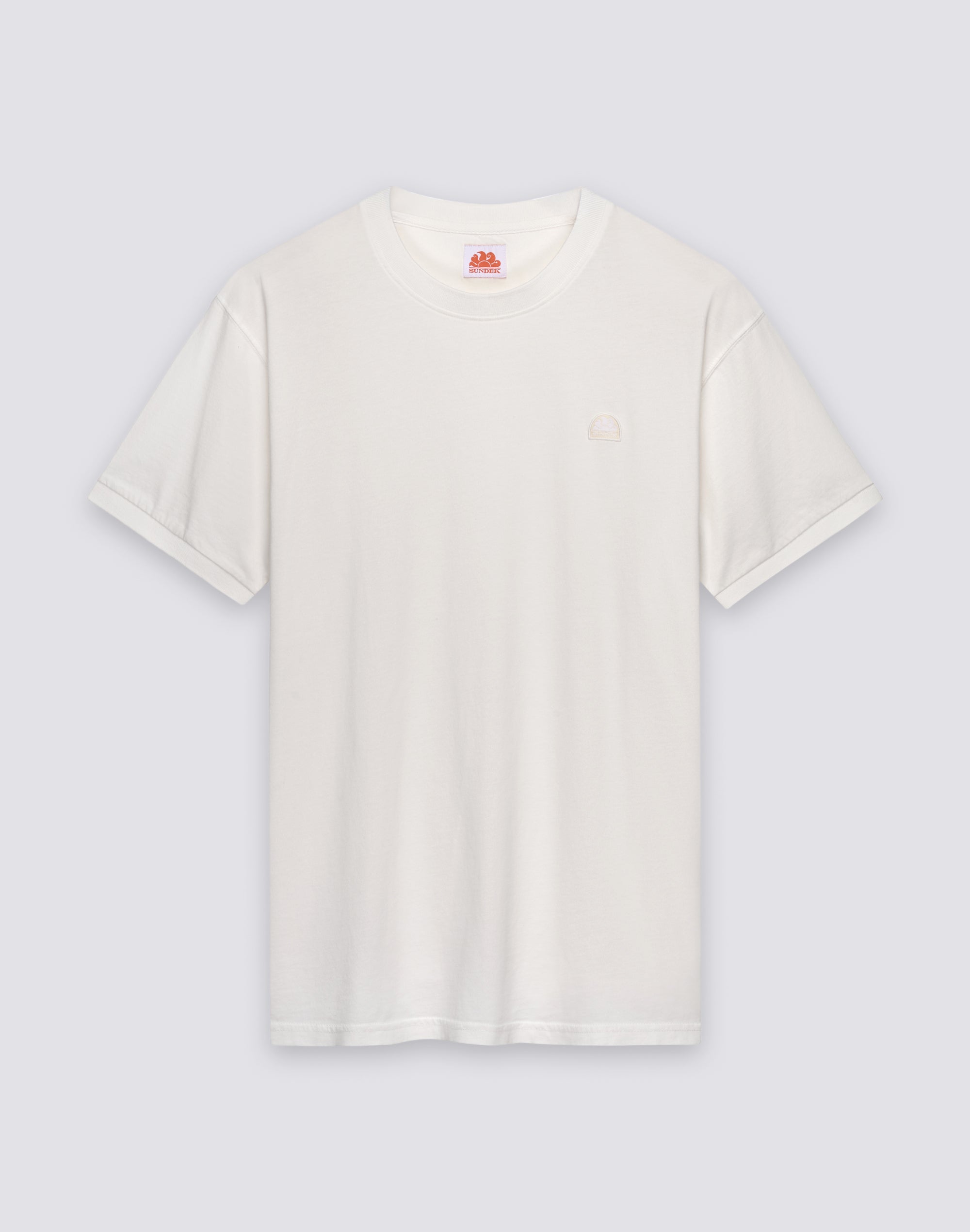 sundek-new-dey-t-shirt-uomo-girocollo-tinto-capo-con-logo image 1