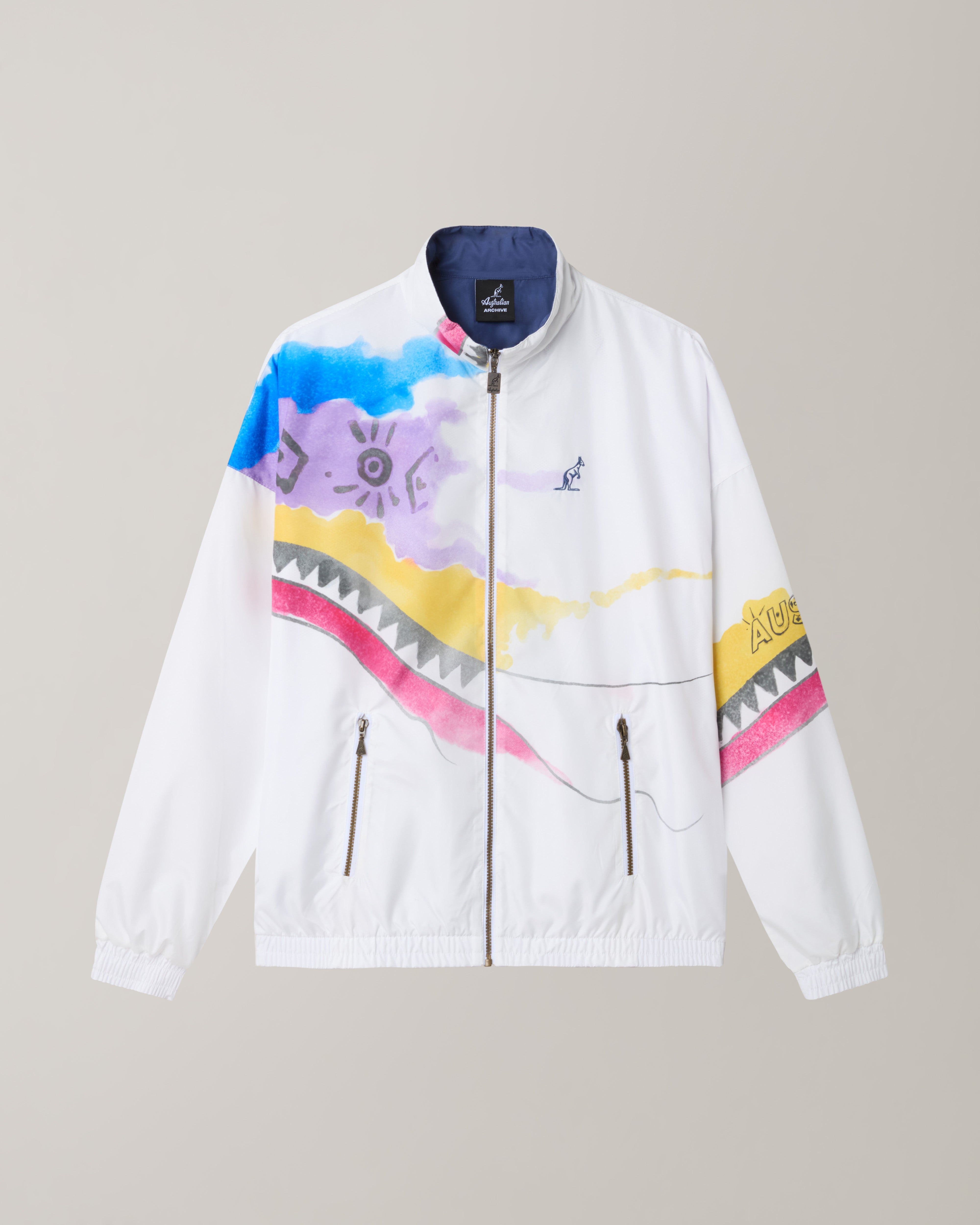 australian-native-track-jacket-giacca-uomo-bianco-smash-superleggero-mesh-made-i image 6