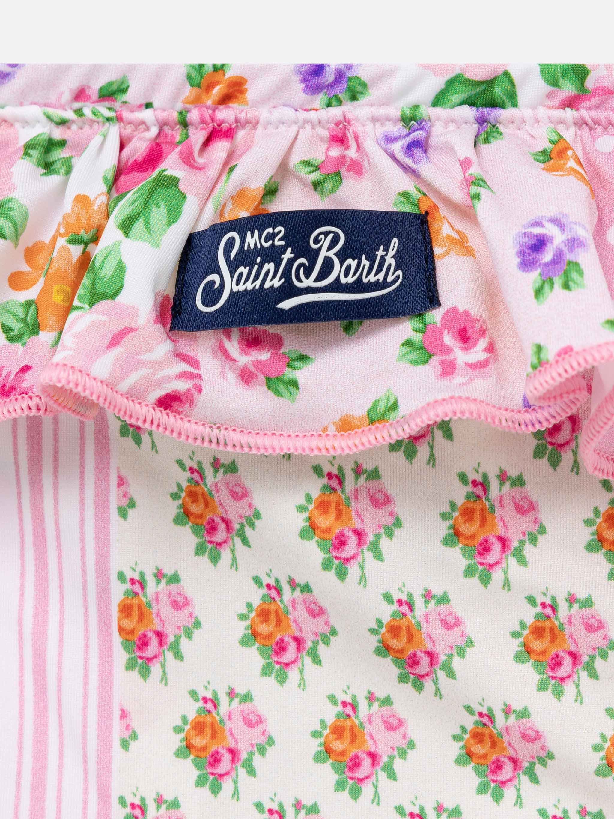 mc2-saint-barth-melly-slip-mare-bambina-volant-stampa-flower-rosa image 3