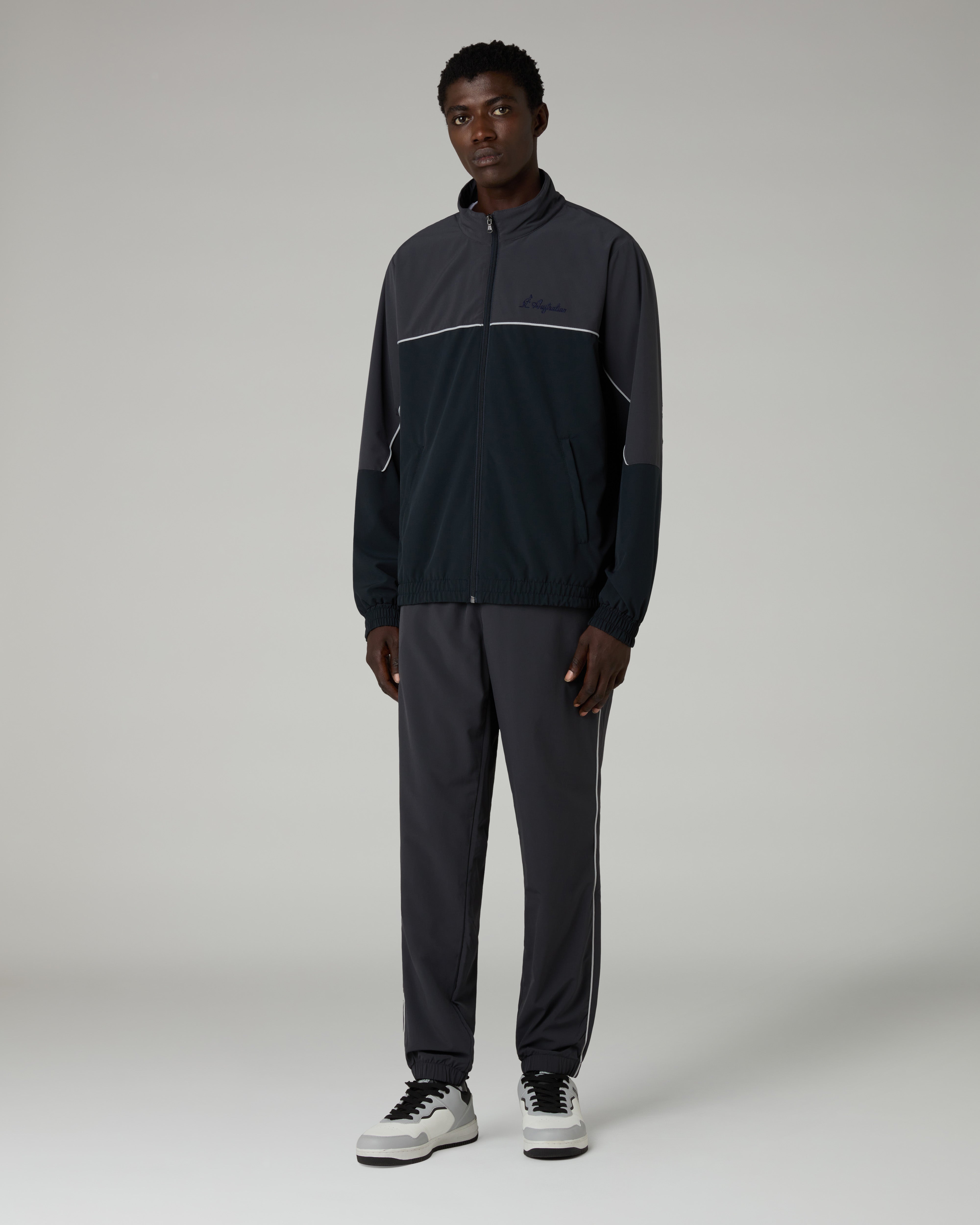 australian-color-block-slam-tracksuit-tuta-tecnica-slam-foderata-blu-navy image 1