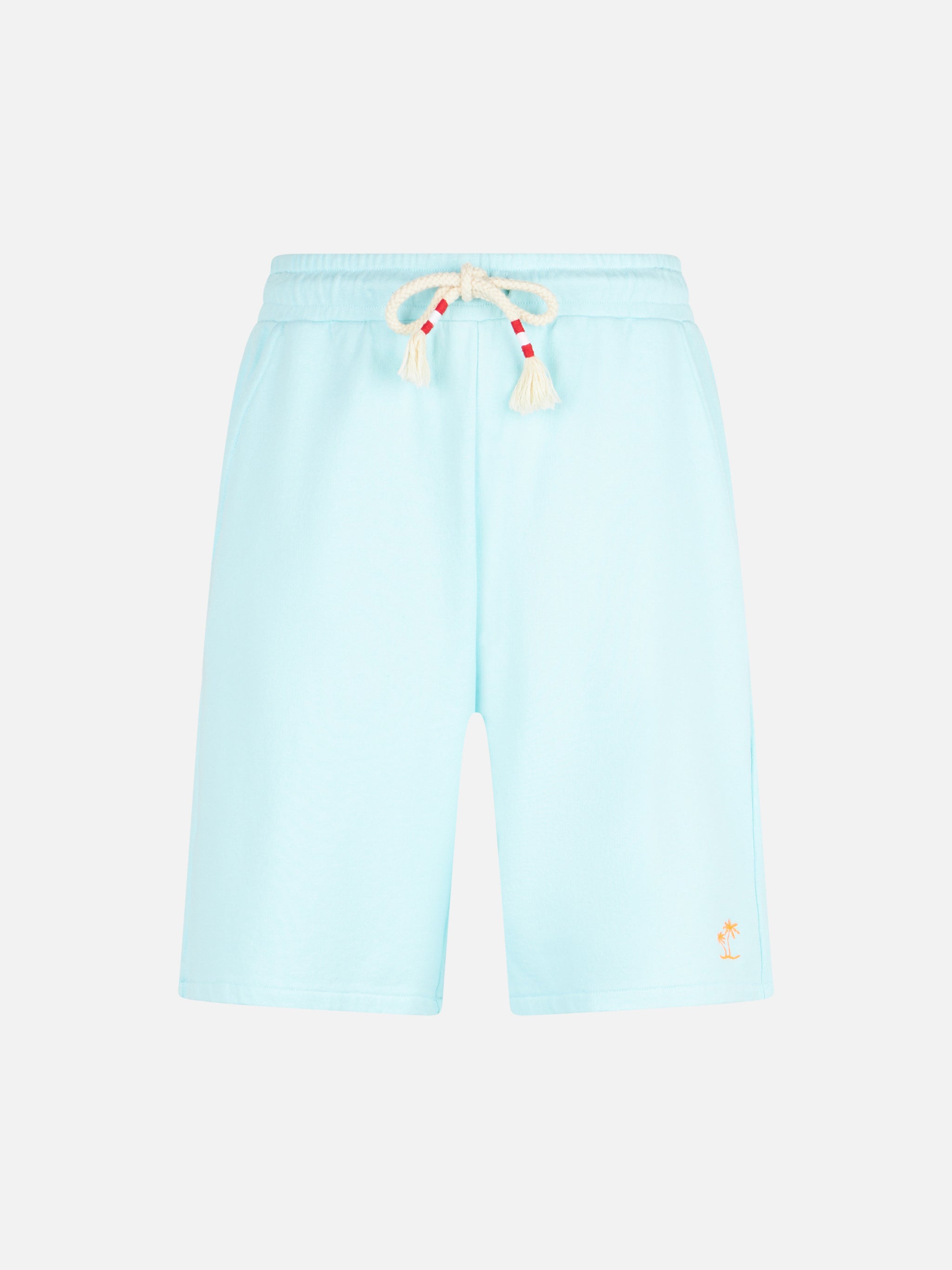 mc2-saint-barth-bermuda-randle-cotone-verde-acqua-uomo image 4