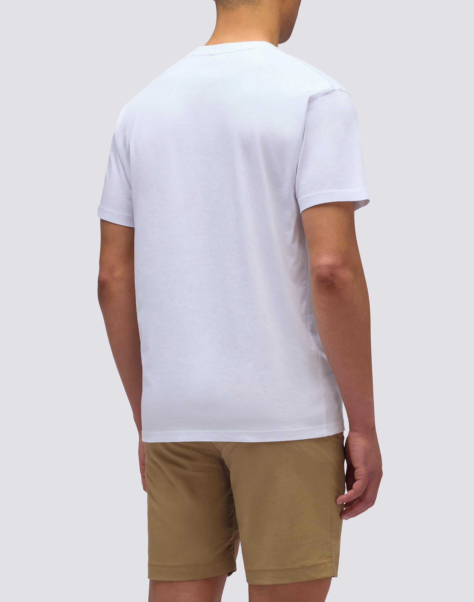 sundek-t-shirt-uomo-tinta-unita-con-ricamo-petto image 2