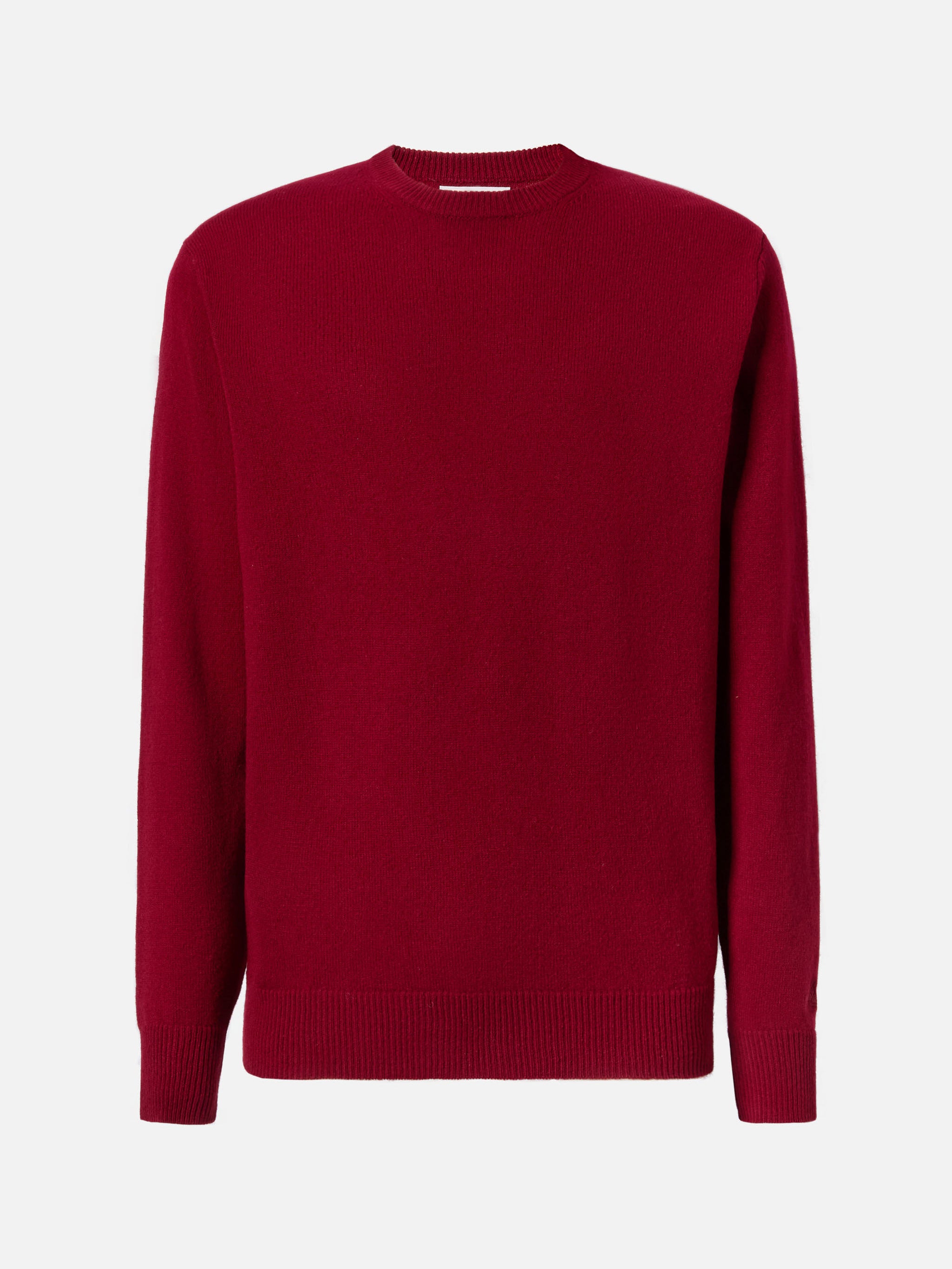 mc2-saint-barth-regent-maglione-girocollo-uomo-100-lambswool-bordeaux image 5