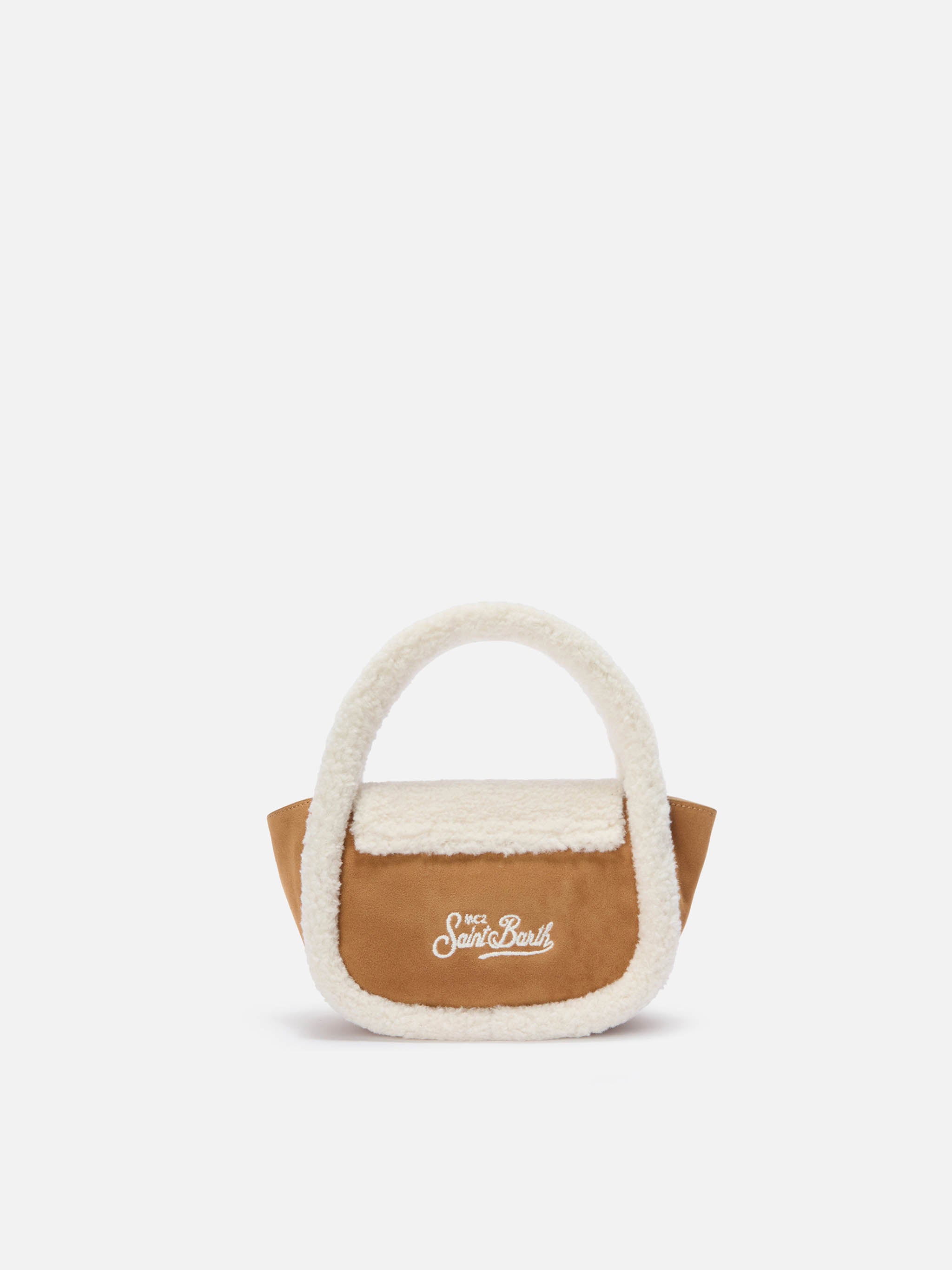 mc2-saint-barth-borsa-gilda-mutton-in-tessuto-effetto-suede-beige-con-dettagli-s image 4