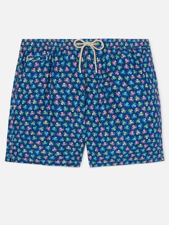 mc2-saint-barth-lighting-costume-mare-uomo-blu-navy-stampa-polipetti image 1