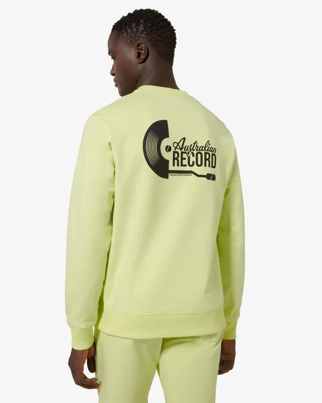 australian-record-crewneck-felpa-girocollo-elasticizzata image 1