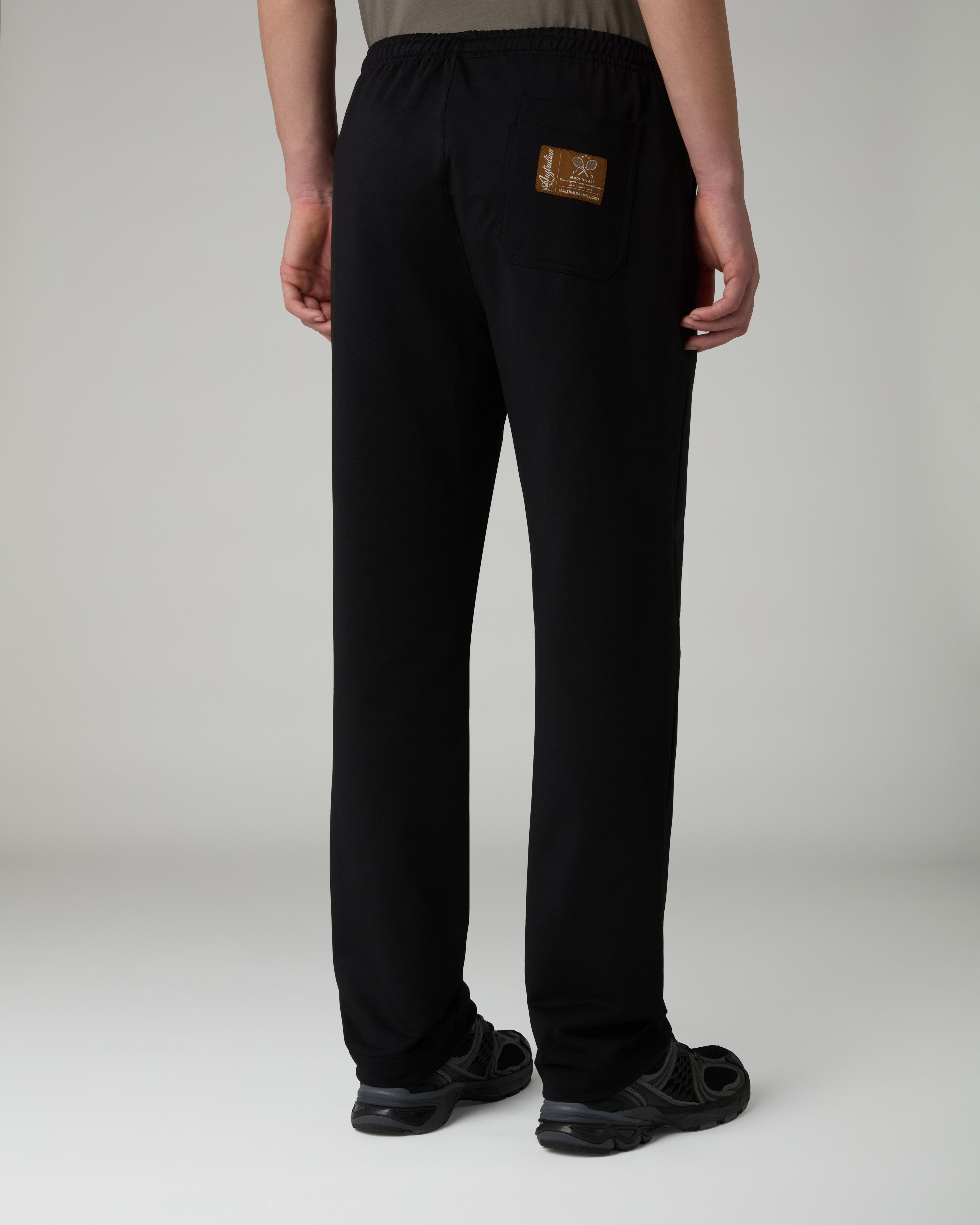 australian-dream-track-pant-pantalone-tuta-nero-in-misto-cotone image 3