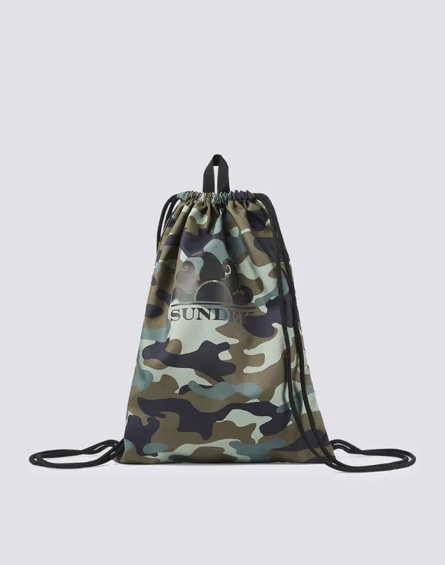 sundek-irvine-zaino-sacca-in-nylon-stampa-camouflage-42x33-cm image 1