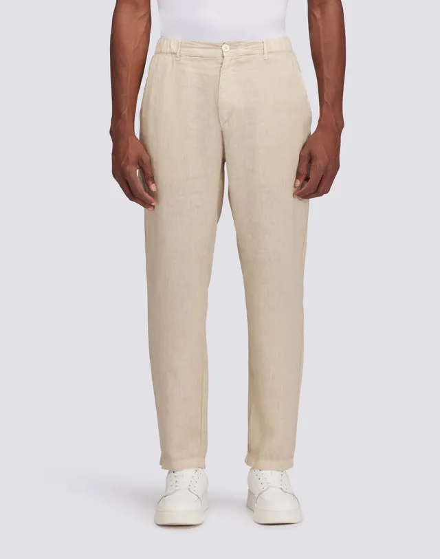 sundek-pantaloni-uomo-lunghi-in-lino-semi-elasticizzati-estivi image 1