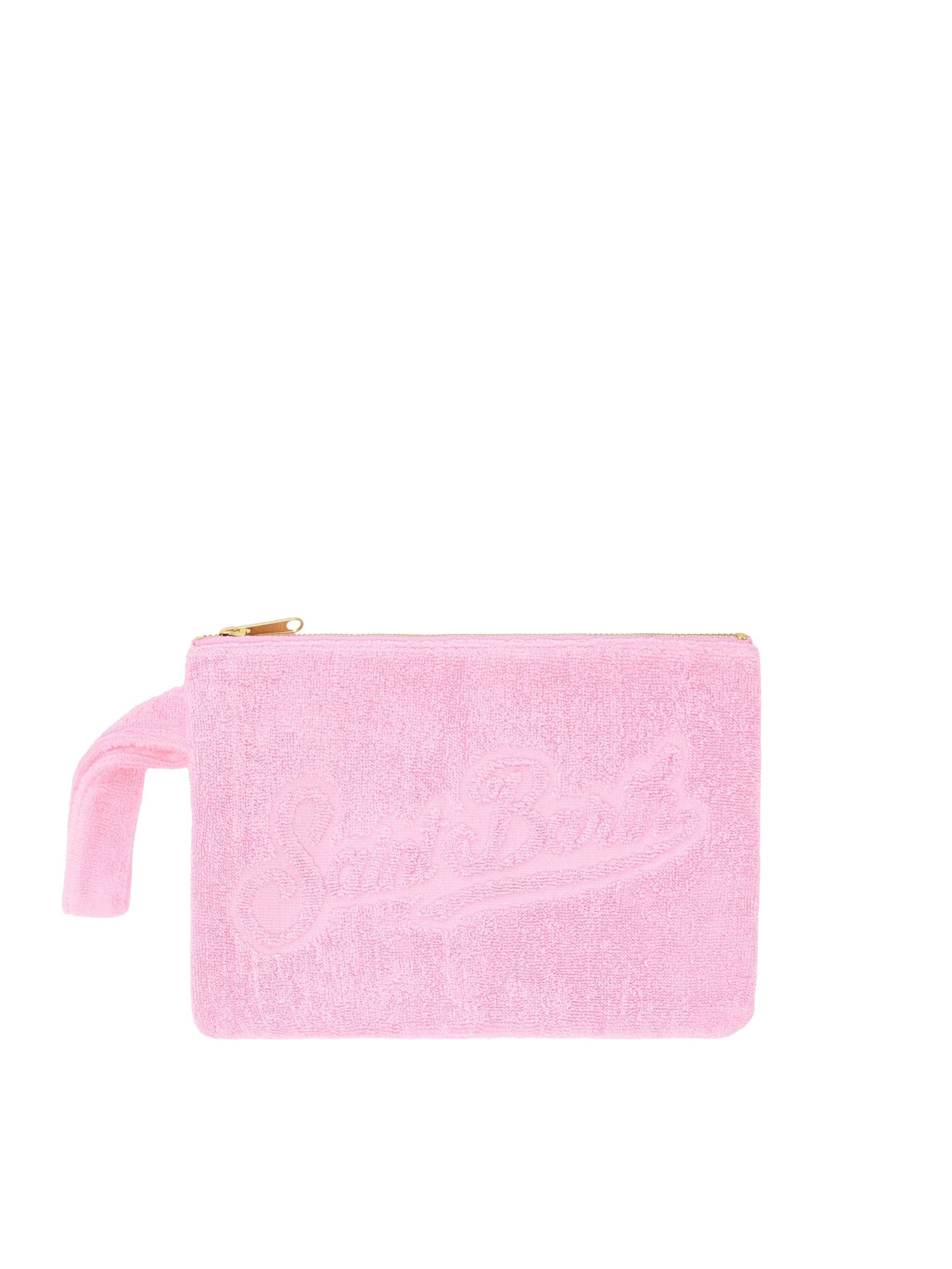 mc2-saint-barth-pareasy-pochette-in-spugna-rosa-logo-jacquard image 1