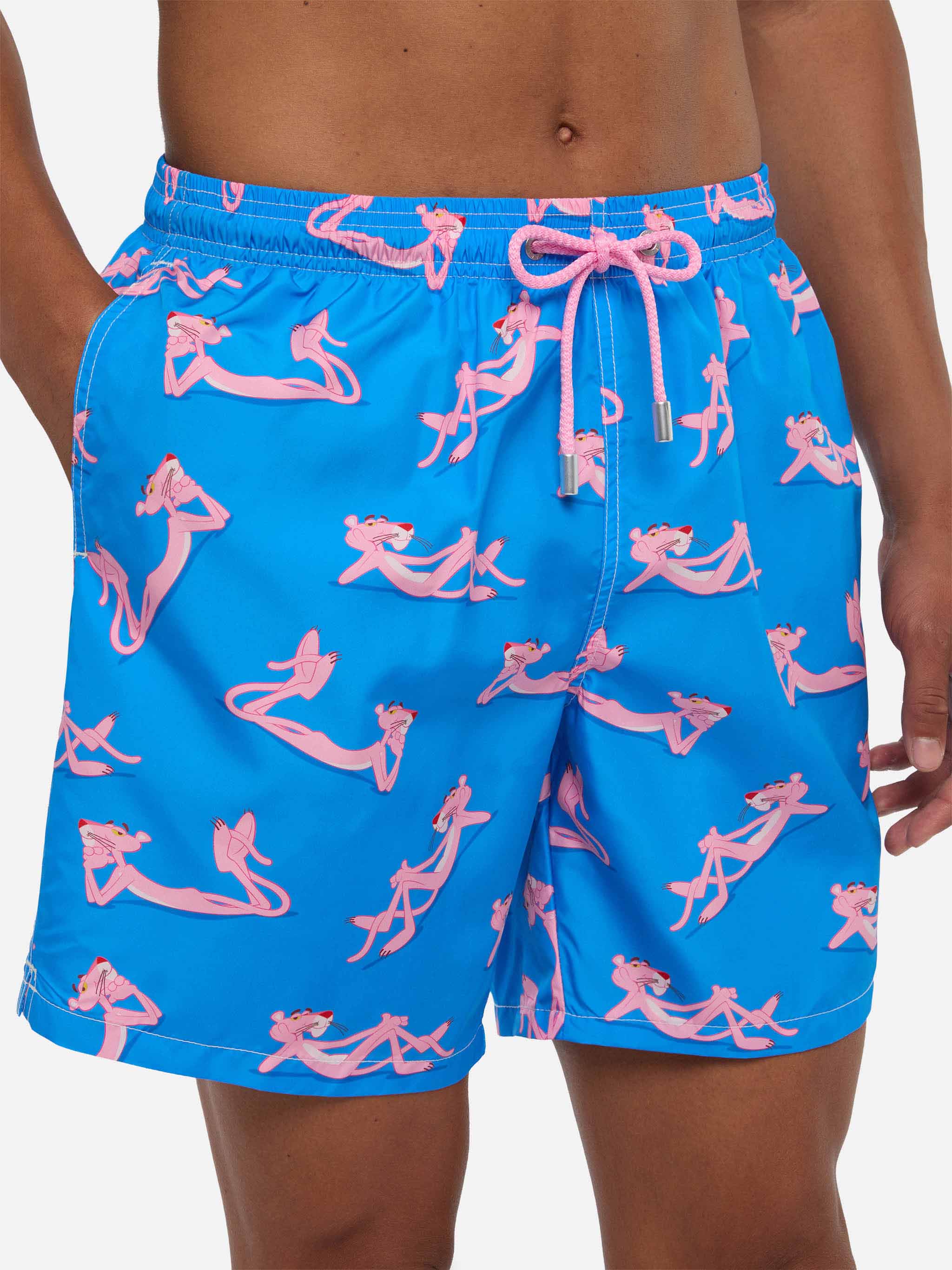 mc2-saint-barth-costume-mare-lighting-uomo-pantera-rosa-special-edition image 4