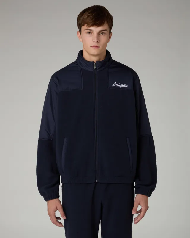 australian-color-block-track-jacket-eclipse-blue-giacca-pile image 1