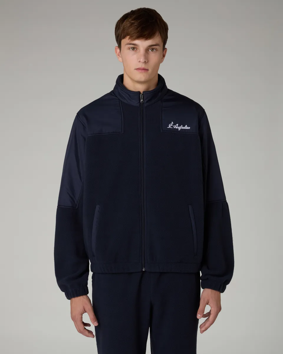 australian-color-block-track-jacket-eclipse-blue-giacca-pile image 1