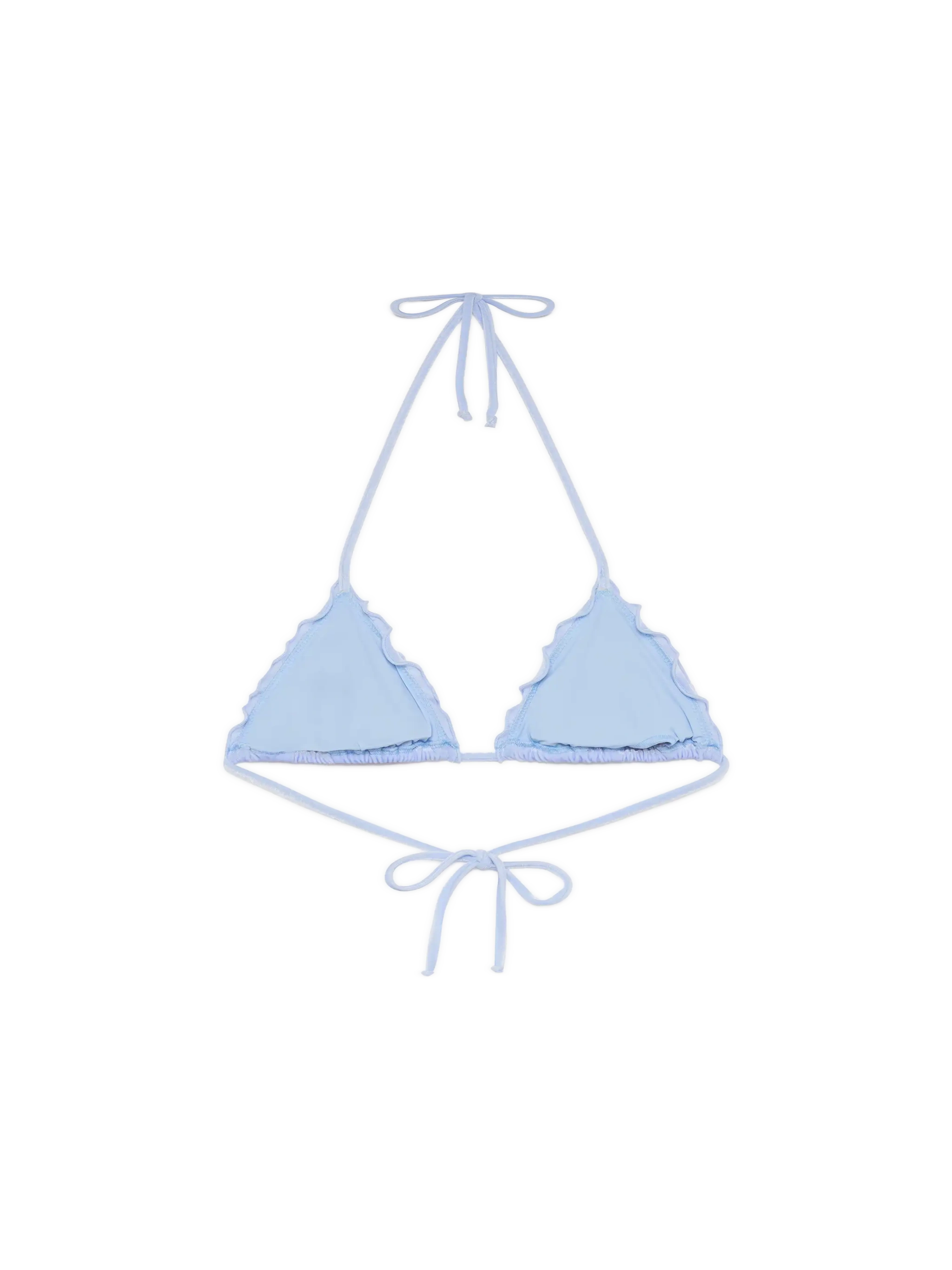 mc2-saint-barth-top-mare-sagittarius-triangolo-velluto-azzurro-donna image 2