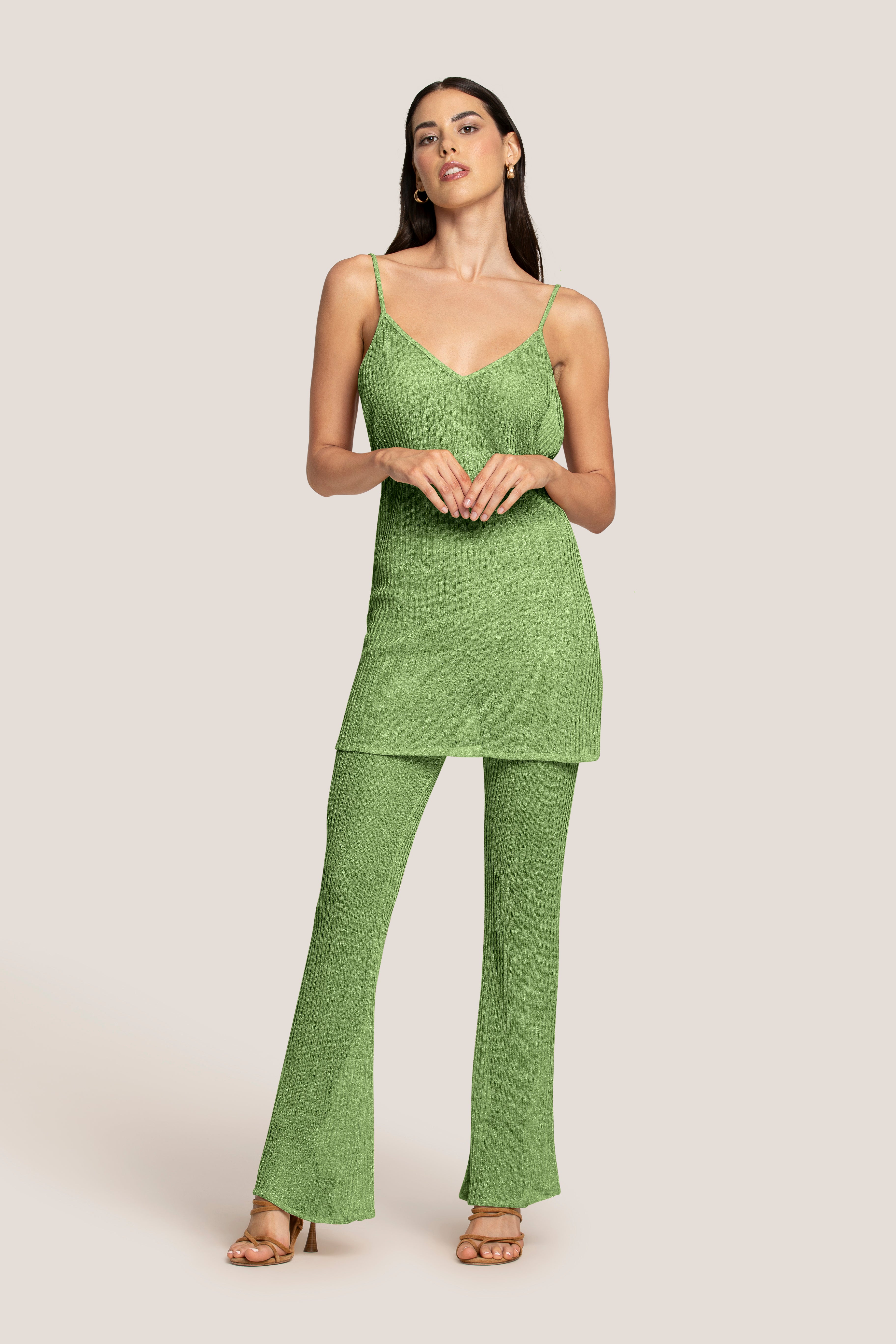 4giveness-pantaloni-zampa-trasparent-soft-cover-up-donna image 3