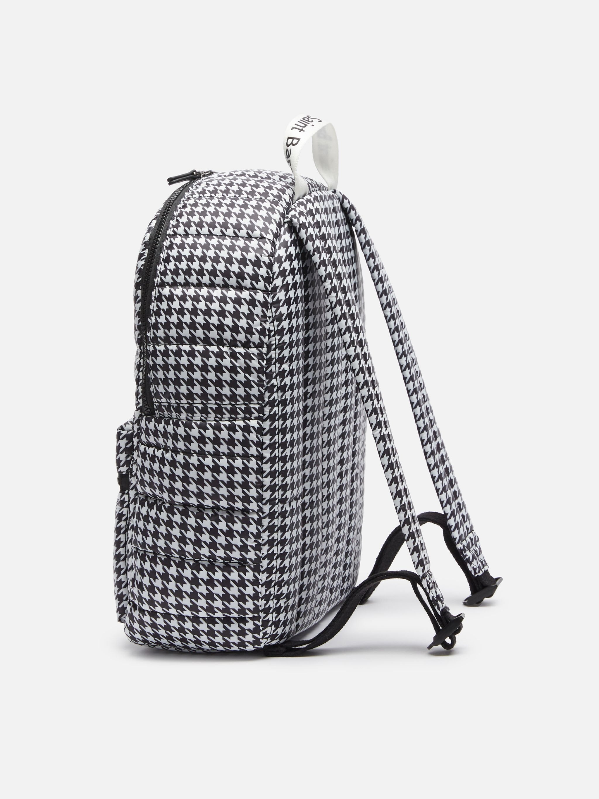 mc2-saint-barth-zaino-puffer-imbottito-pied-de-poule-45x30x18 image 4