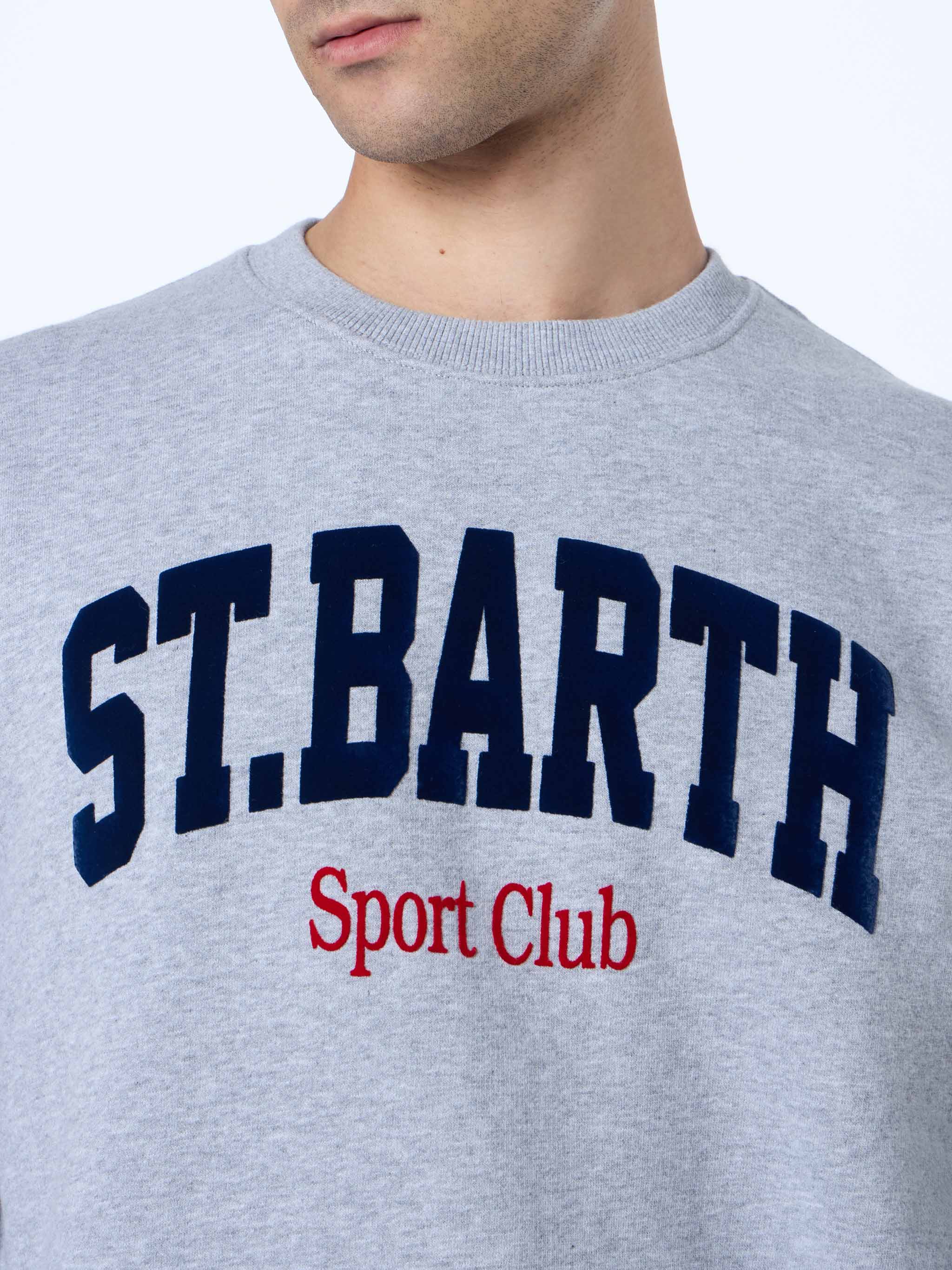 mc2-saint-barth-felpa-soho-cotone-stampa-st-barth-sport-club-grigio-m-lange-da-u image 2