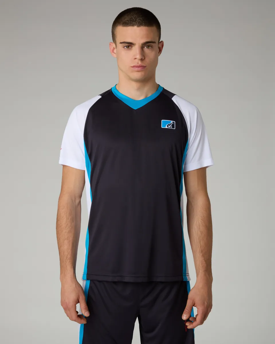 australian-league-t-shirt-tecnica-ace-blu-navy-performance-tennis image 1