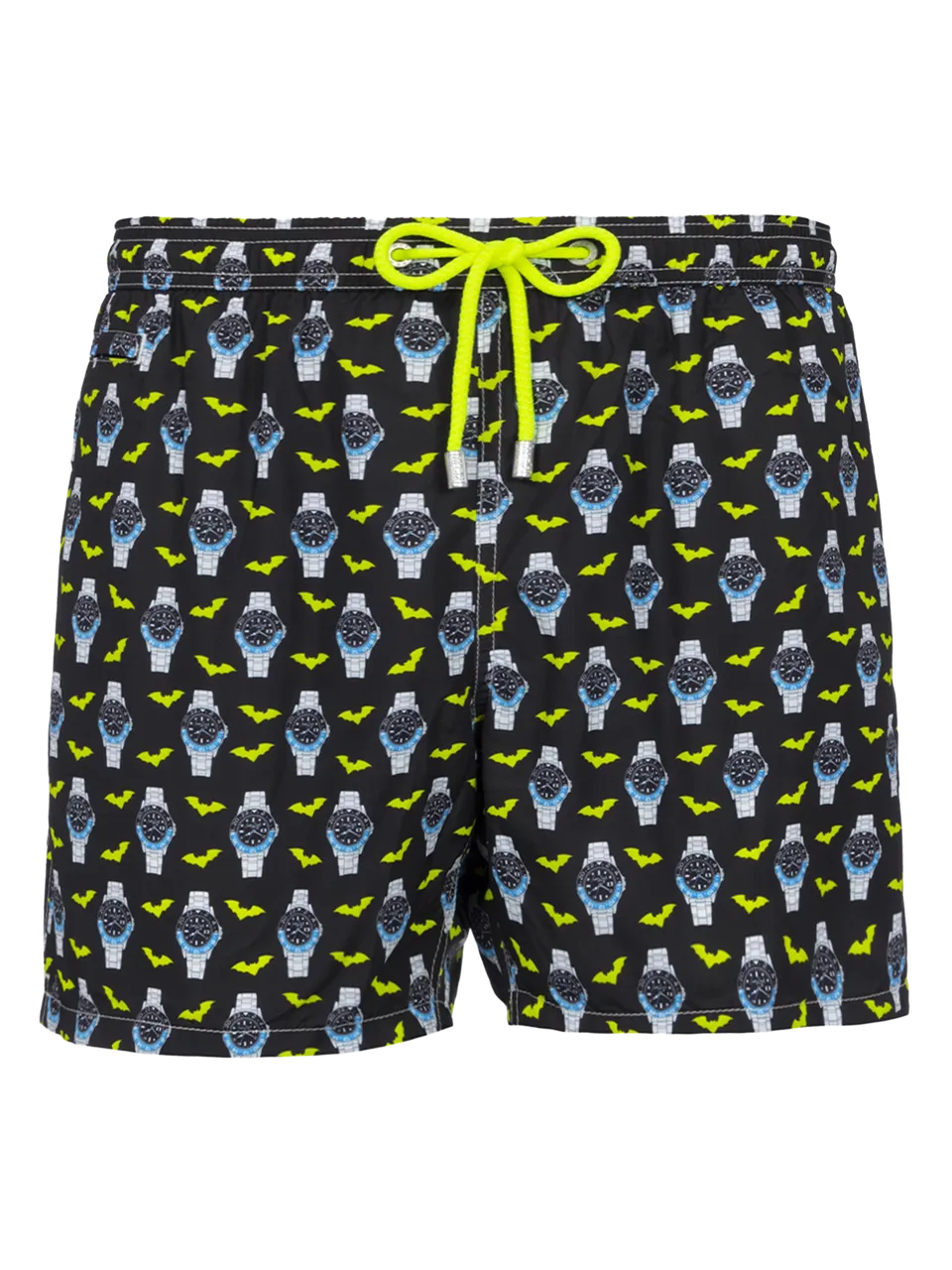costume-da-bagno-uomo-mc2-saint-barth-lighting-micro-orologi-nero image 1