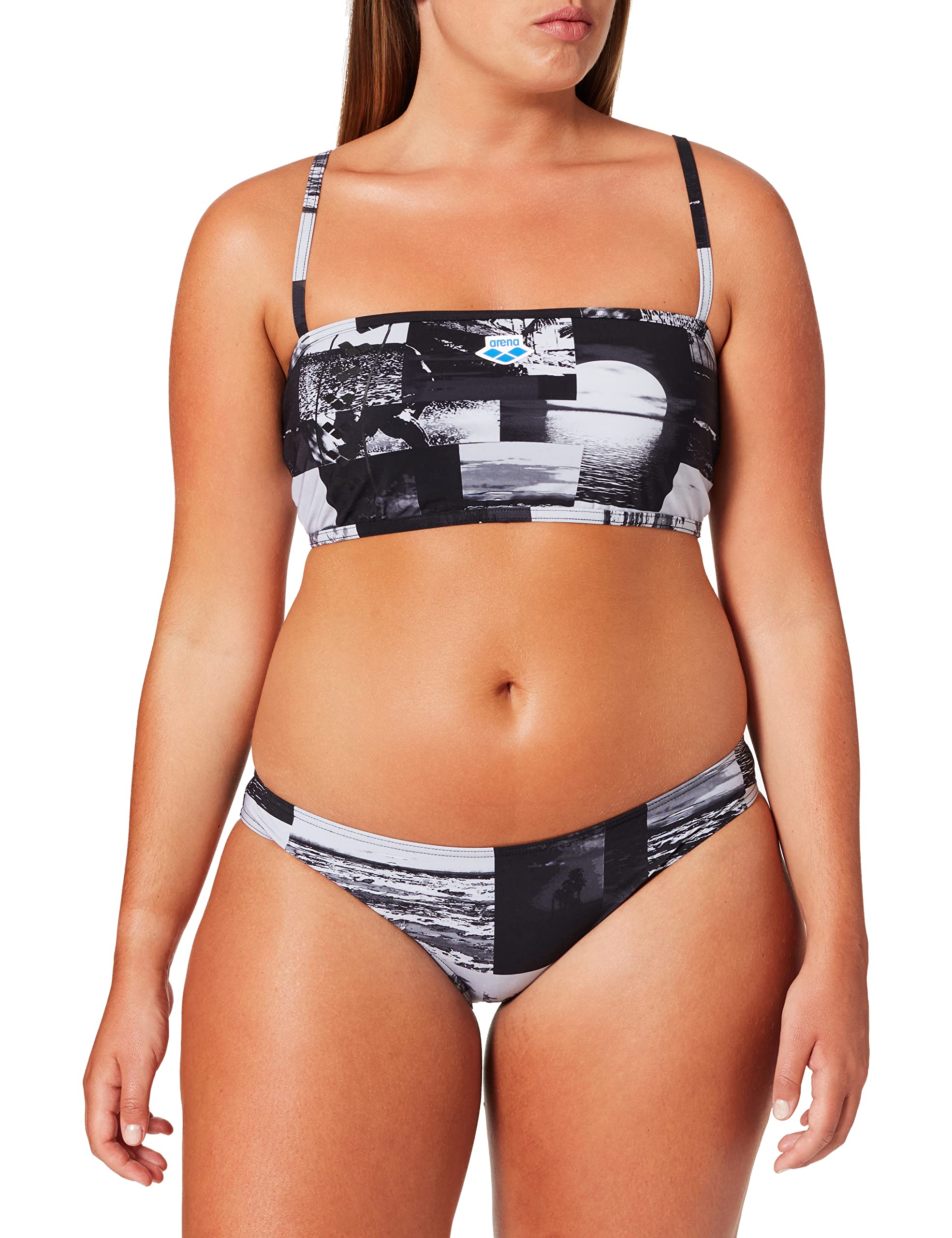 arena-icons-team-stripe-bandeau-bikini-due-pezzi-donna-2 image 1