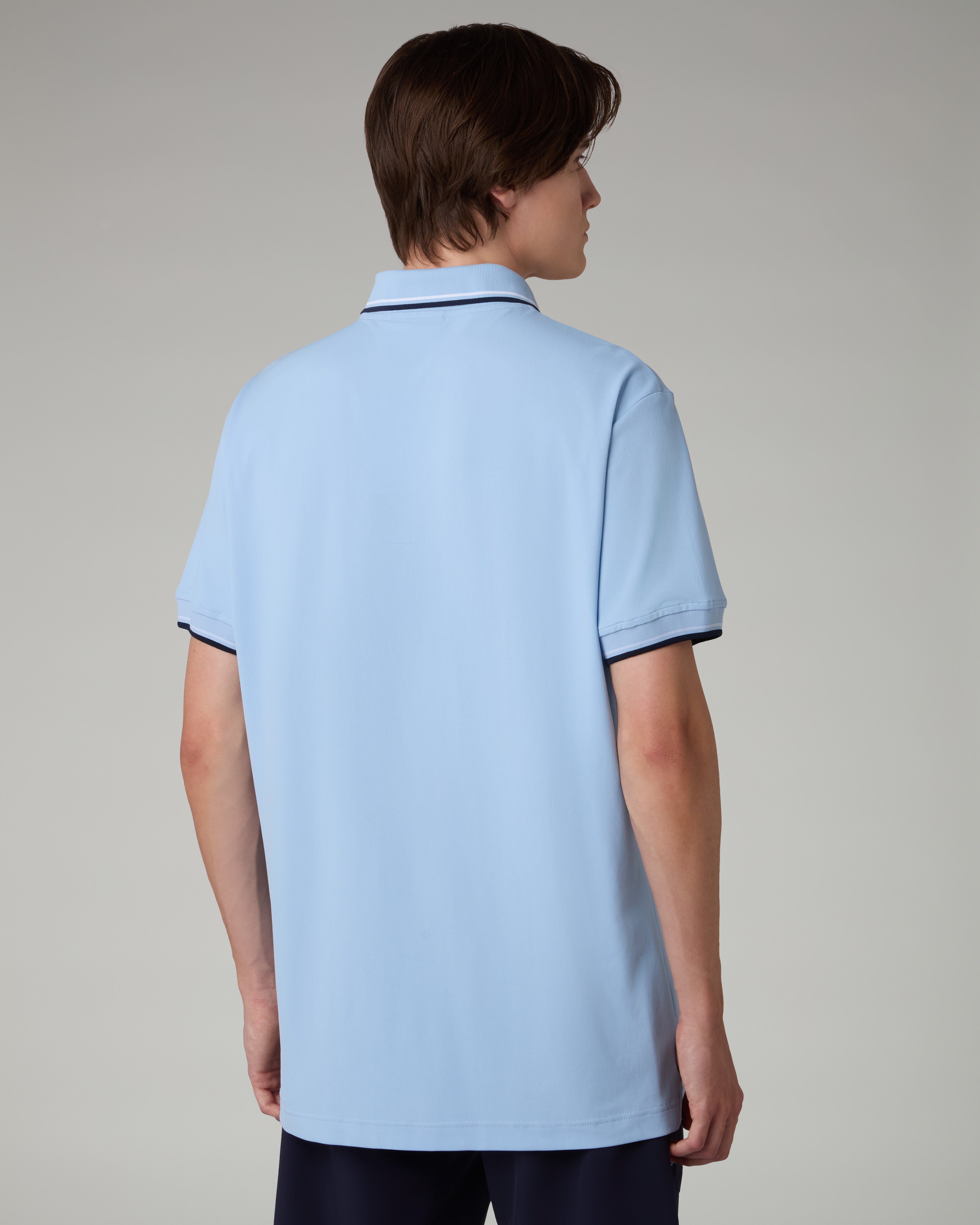 australian-2-stripes-polo-shirt-piquet-tecnico-azzurro-pastello image 3