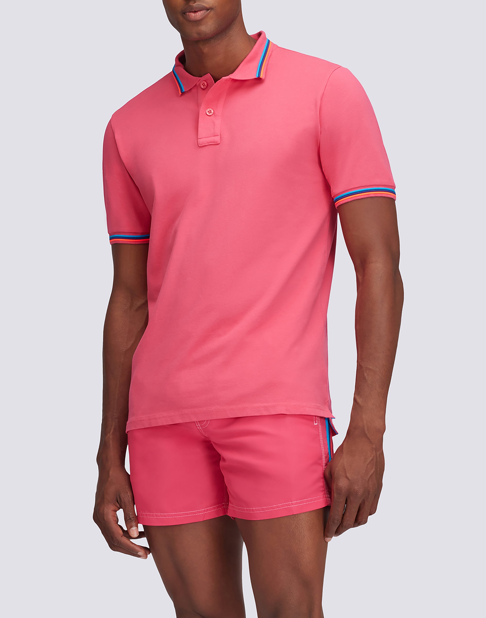 sundek-polo-uomo-brice-cotone-piquet-bande-tricolor-m779plj6500 image 4